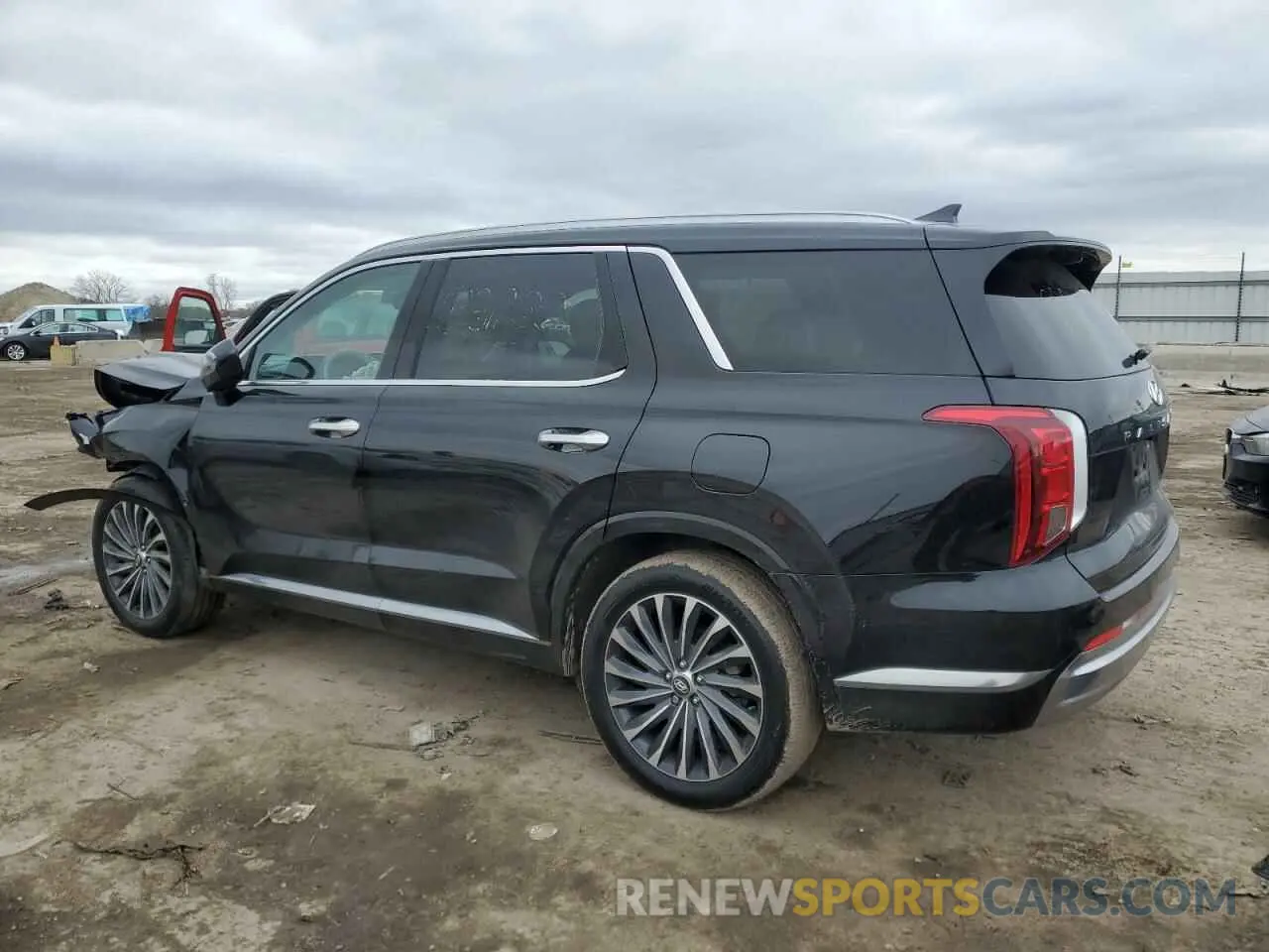 2 Photograph of a damaged car KM8R7DGE0RU662500 HYUNDAI PALISADE 2024