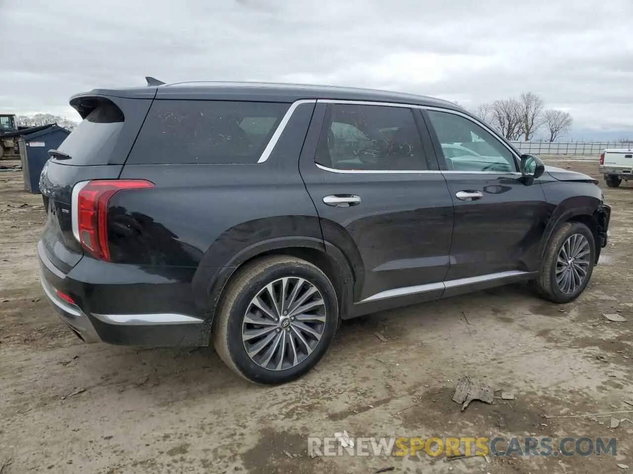 3 Photograph of a damaged car KM8R7DGE0RU662500 HYUNDAI PALISADE 2024