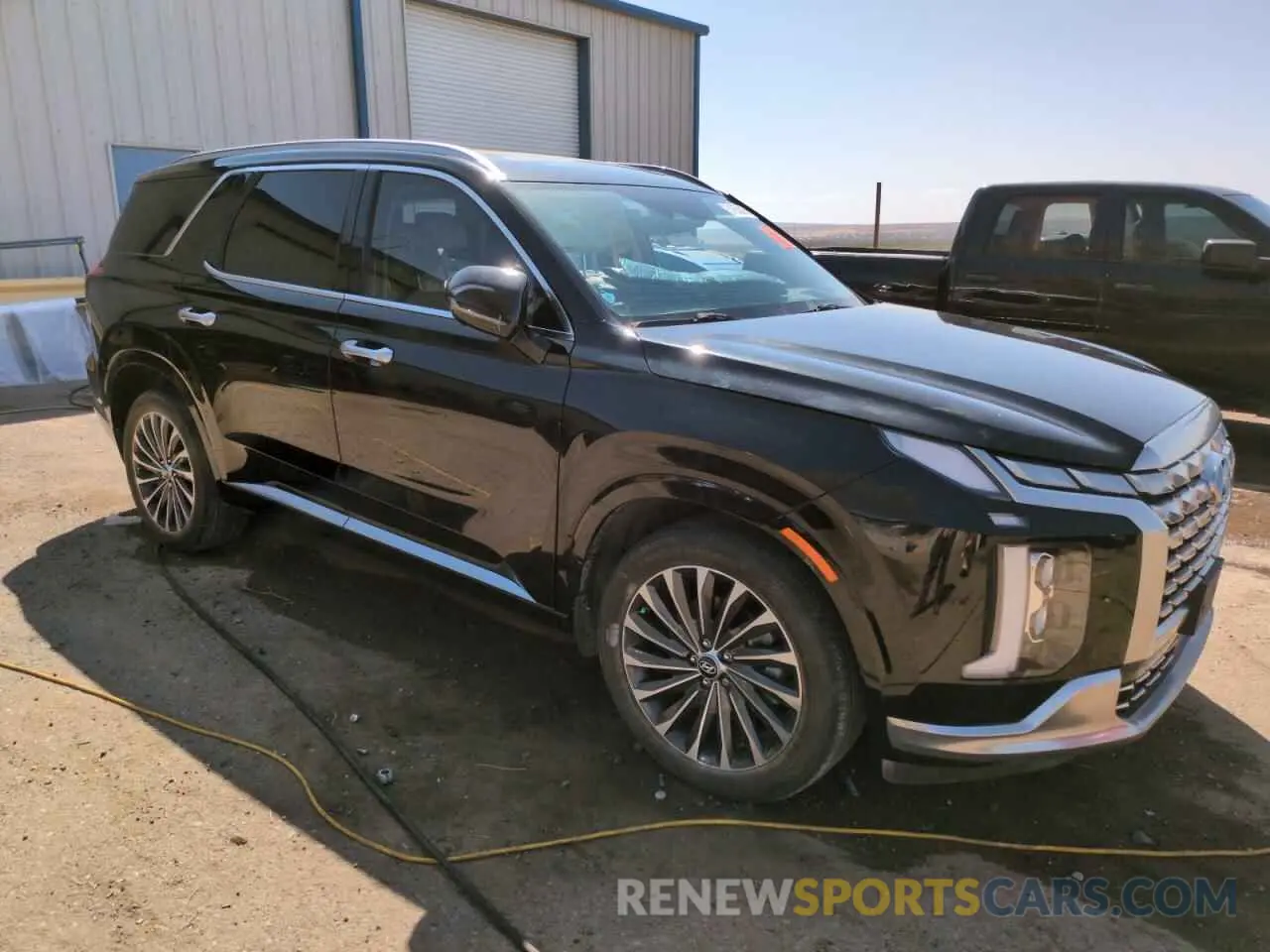 4 Фотография поврежденного автомобиля KM8R7DGE0RU687557 HYUNDAI PALISADE 2024
