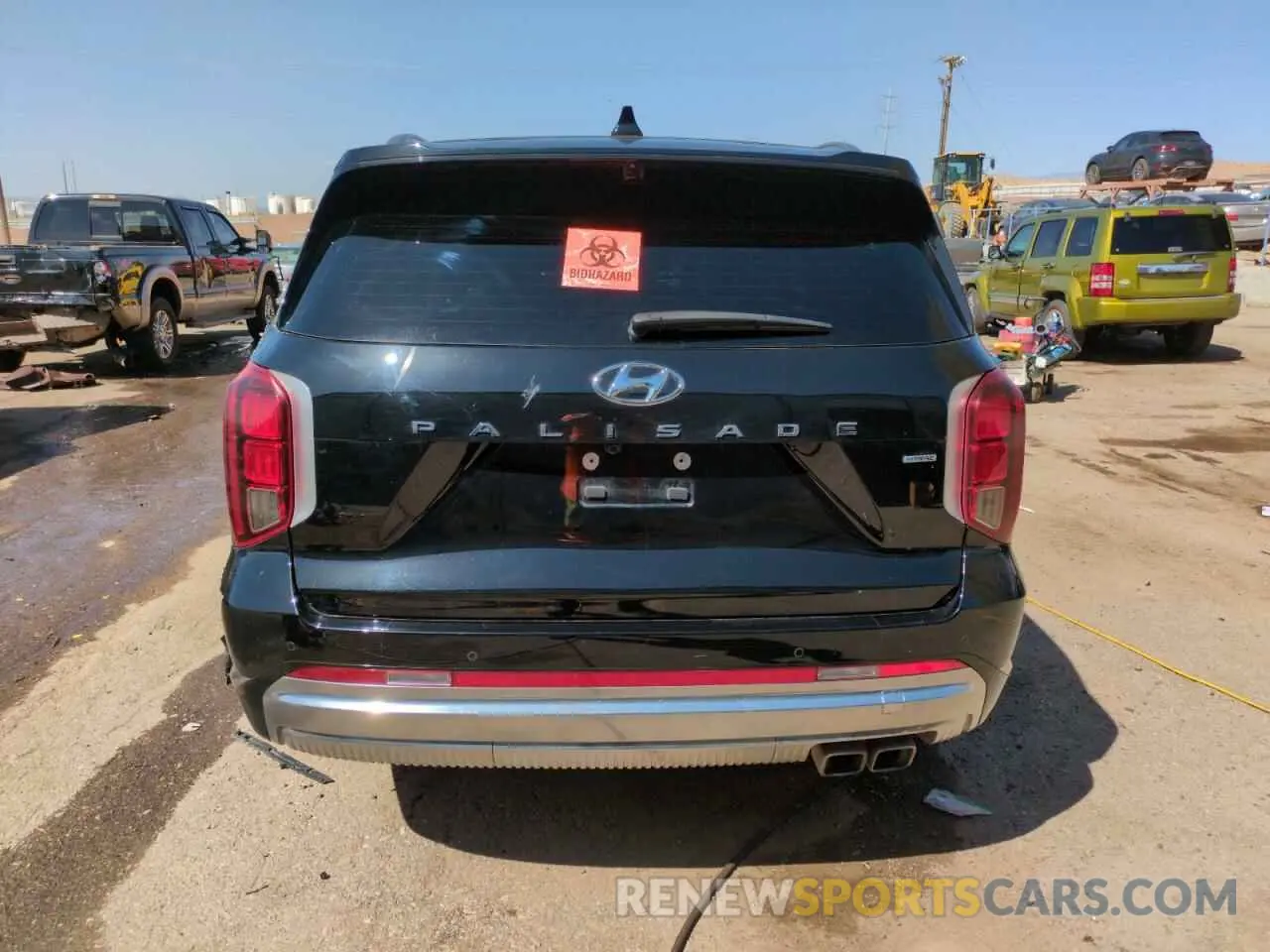 6 Фотография поврежденного автомобиля KM8R7DGE0RU687557 HYUNDAI PALISADE 2024