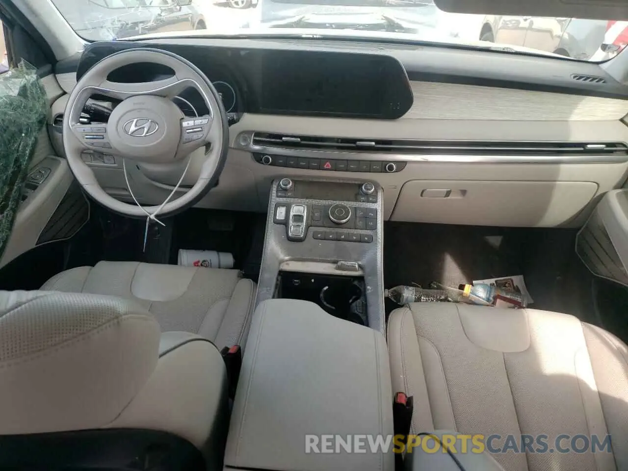 8 Фотография поврежденного автомобиля KM8R7DGE0RU687557 HYUNDAI PALISADE 2024