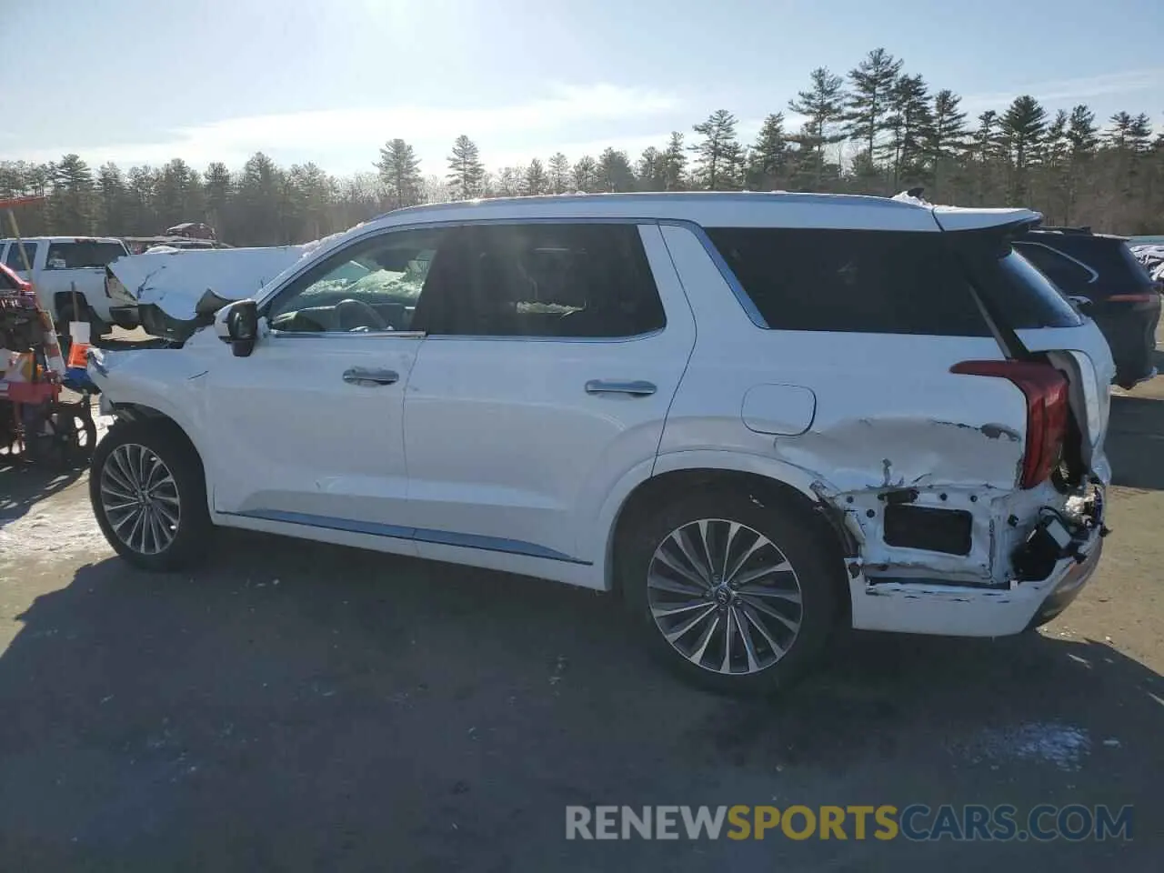 2 Фотография поврежденного автомобиля KM8R7DGE0RU703708 HYUNDAI PALISADE 2024