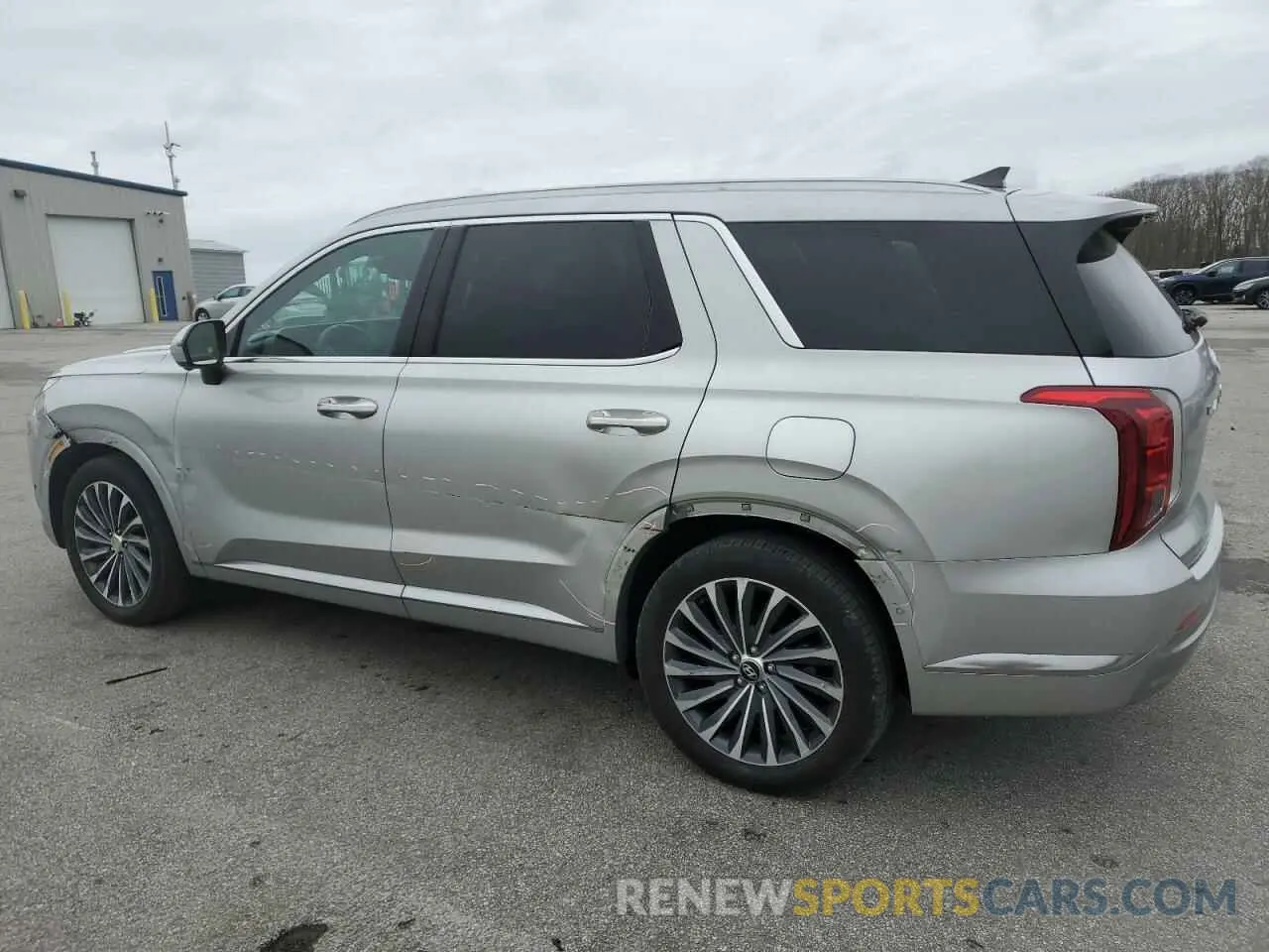 2 Photograph of a damaged car KM8R7DGE0RU711064 HYUNDAI PALISADE 2024