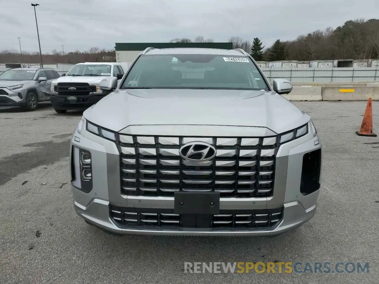5 Photograph of a damaged car KM8R7DGE0RU711064 HYUNDAI PALISADE 2024