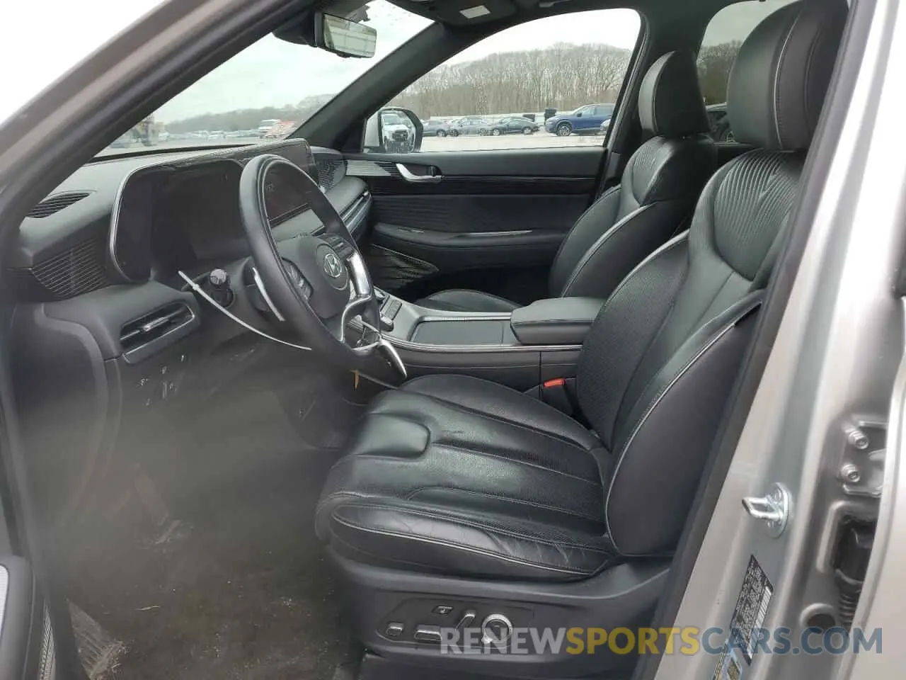 7 Photograph of a damaged car KM8R7DGE0RU711064 HYUNDAI PALISADE 2024