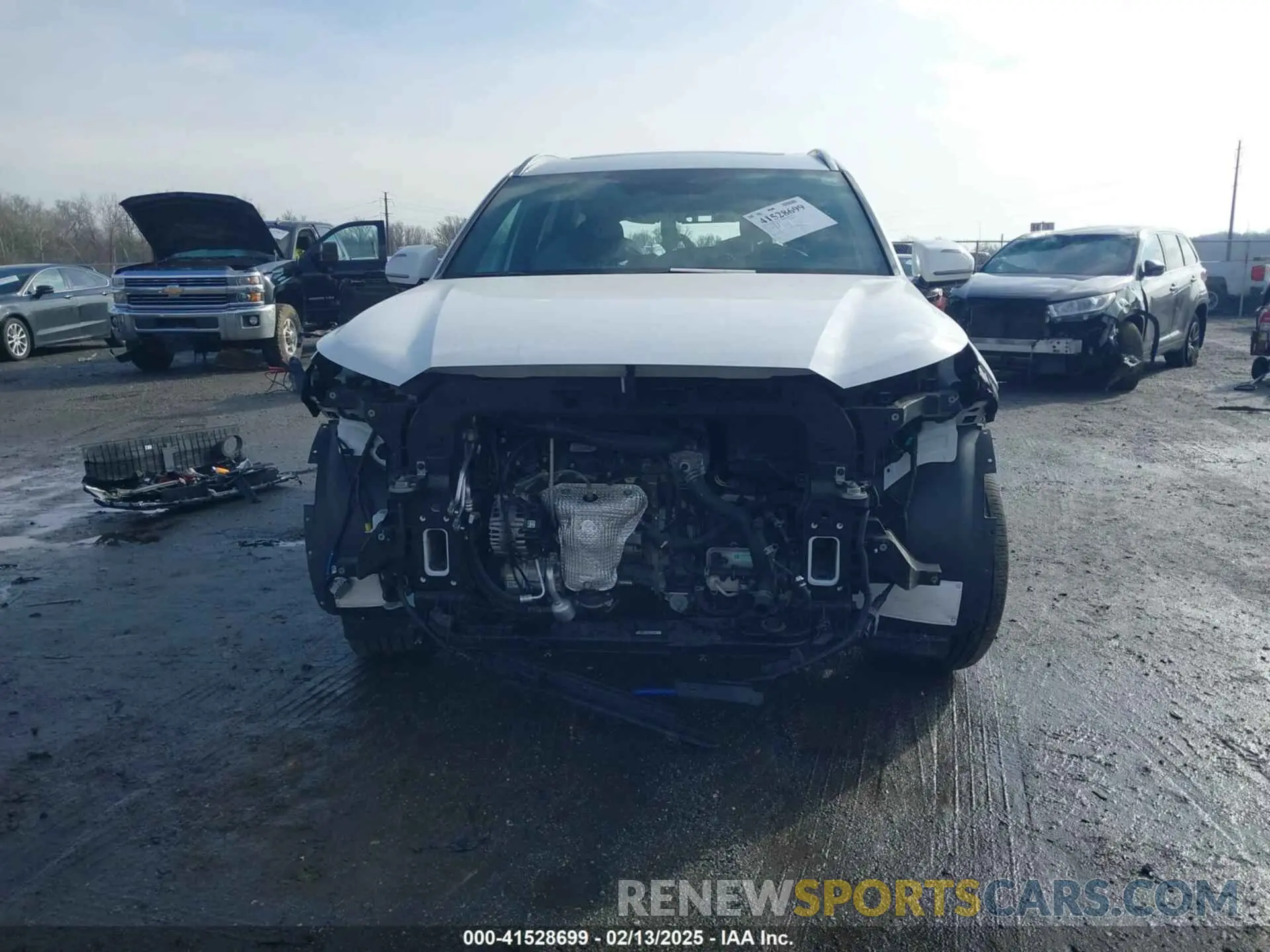 12 Фотография поврежденного автомобиля KM8R7DGE0RU716152 HYUNDAI PALISADE 2024