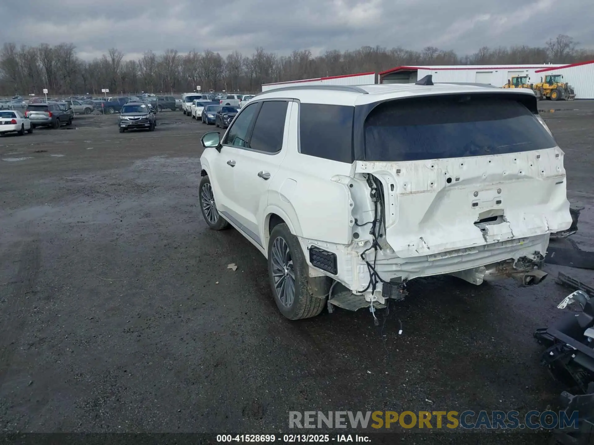 3 Фотография поврежденного автомобиля KM8R7DGE0RU716152 HYUNDAI PALISADE 2024