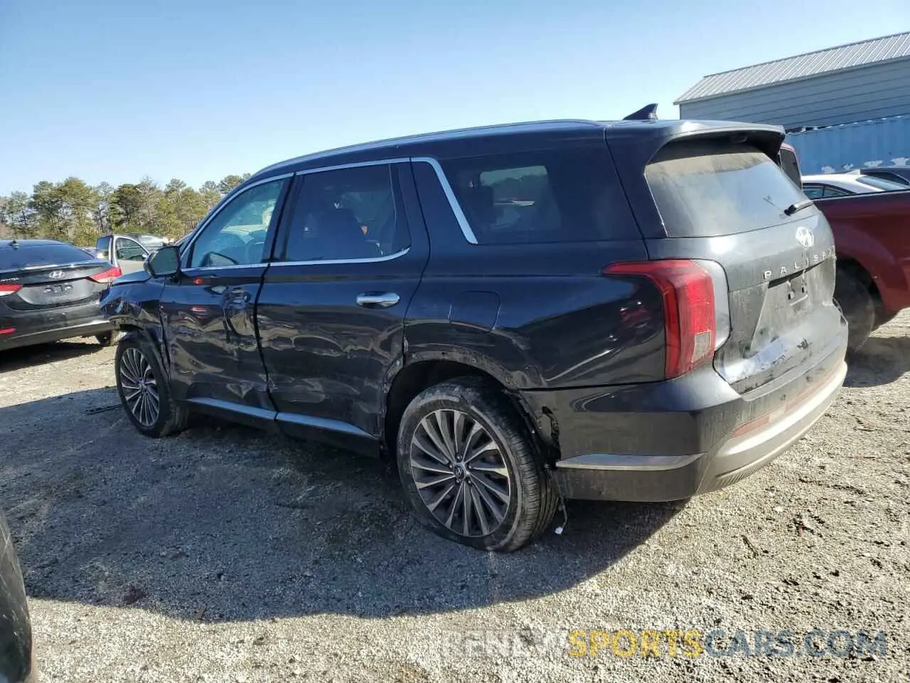 2 Фотография поврежденного автомобиля KM8R7DGE1RU701689 HYUNDAI PALISADE 2024