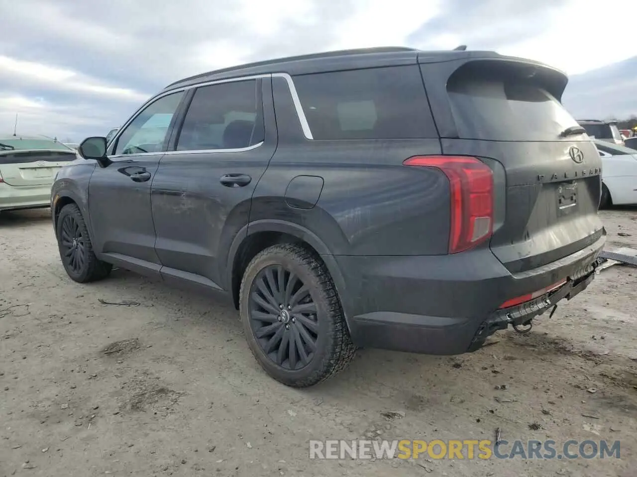 2 Photograph of a damaged car KM8R7DGE1RU736085 HYUNDAI PALISADE 2024