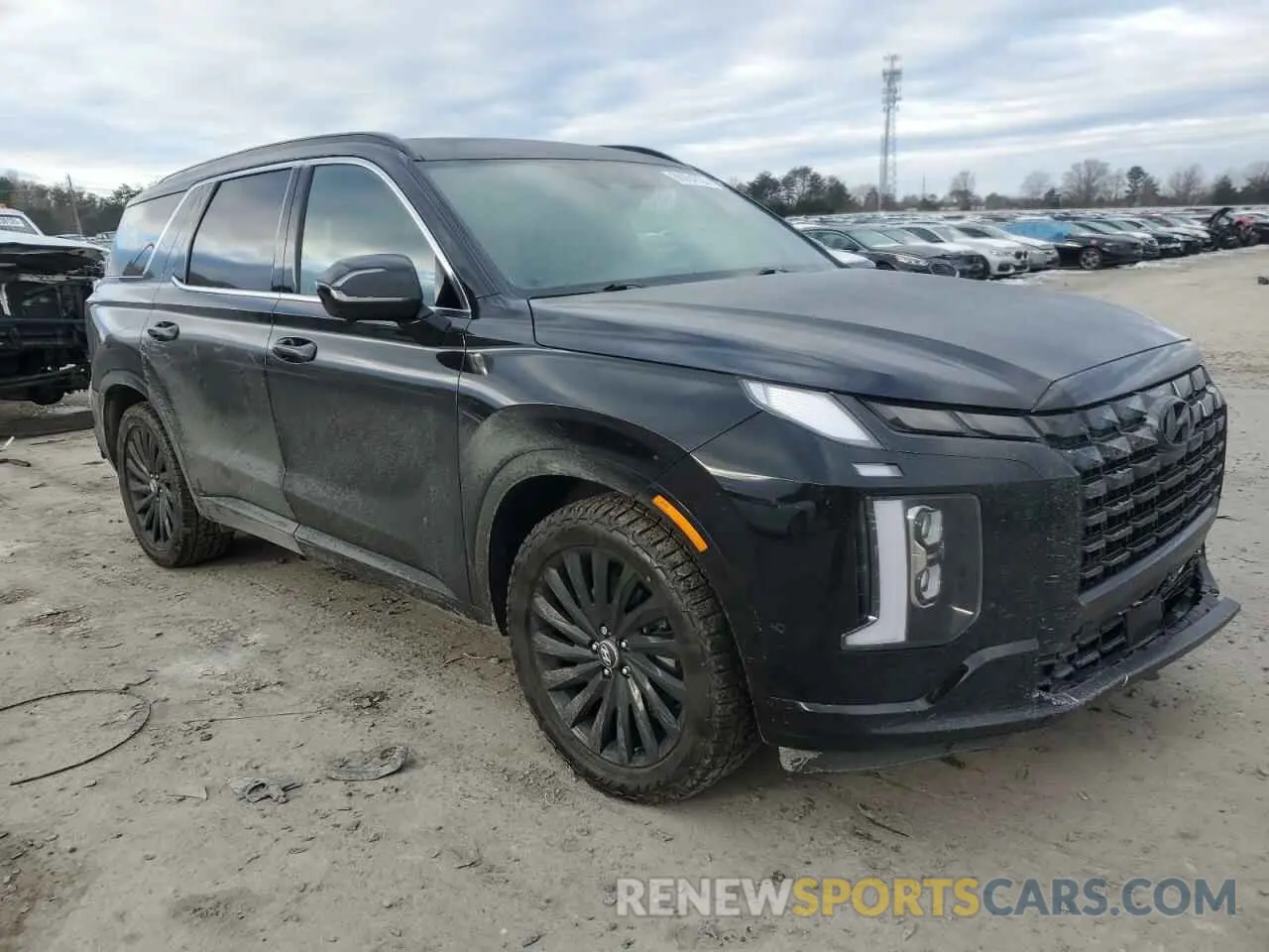 4 Photograph of a damaged car KM8R7DGE1RU736085 HYUNDAI PALISADE 2024