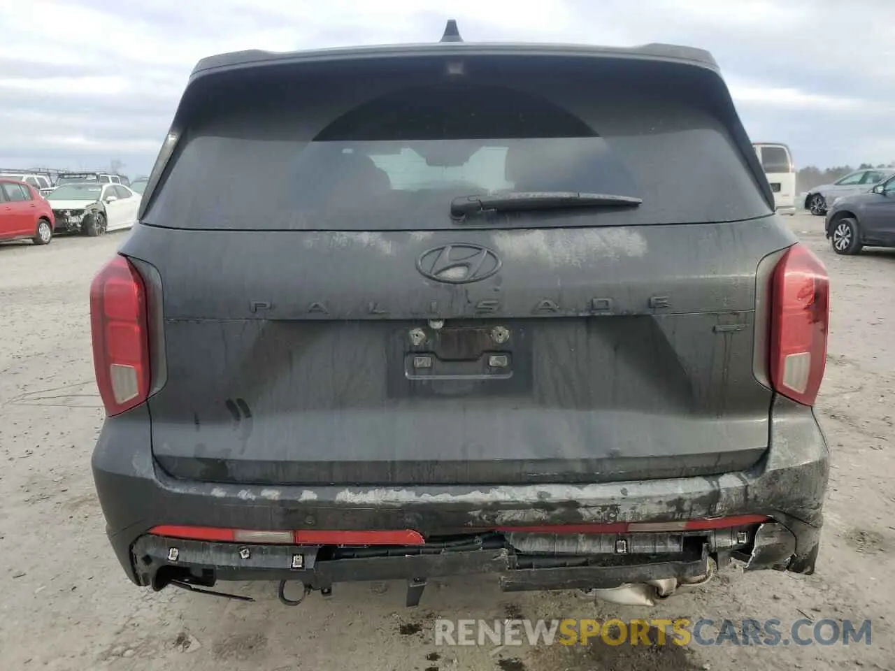 6 Photograph of a damaged car KM8R7DGE1RU736085 HYUNDAI PALISADE 2024