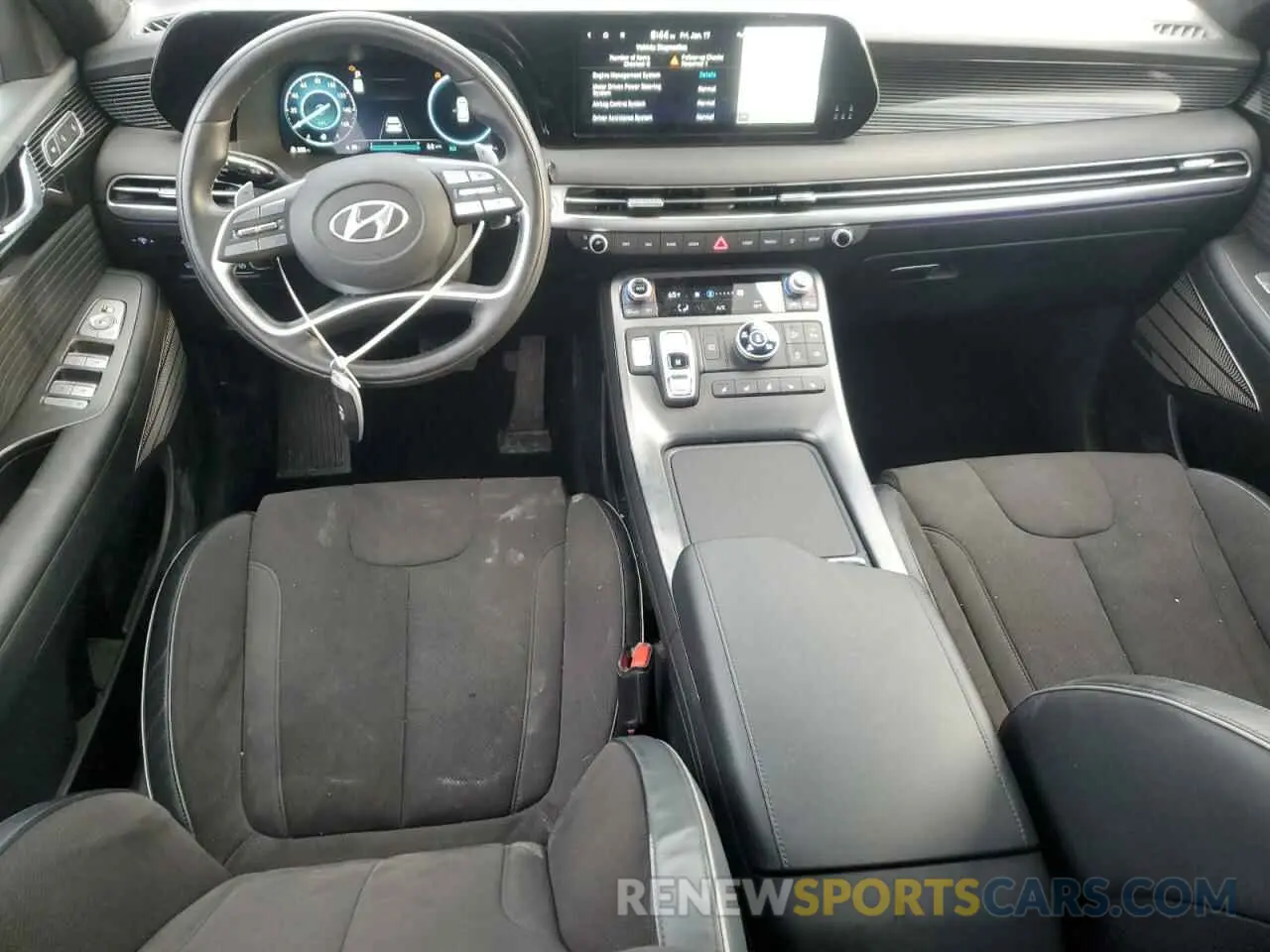 8 Photograph of a damaged car KM8R7DGE1RU736085 HYUNDAI PALISADE 2024