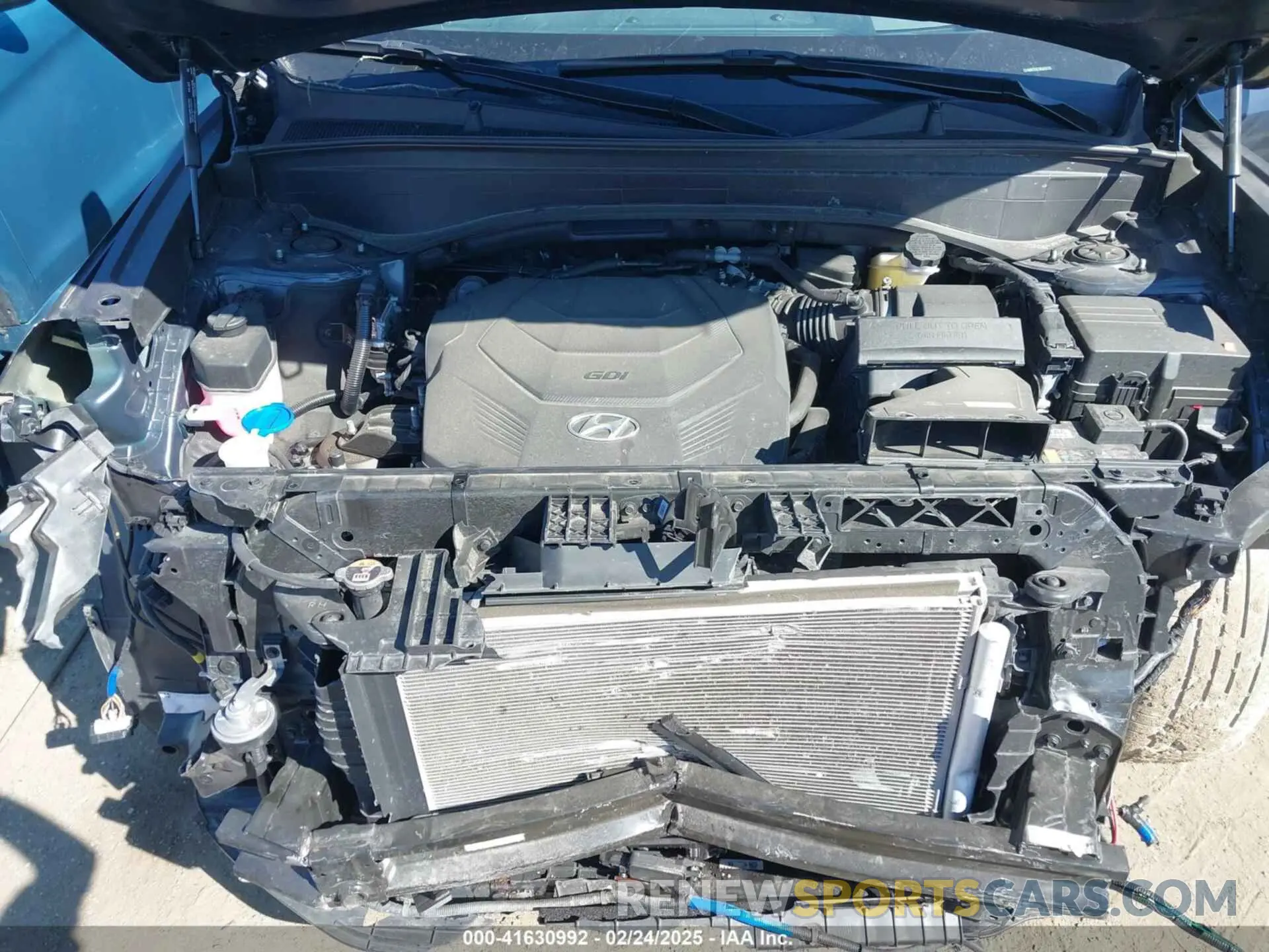 10 Photograph of a damaged car KM8R7DGE3RU656156 HYUNDAI PALISADE 2024