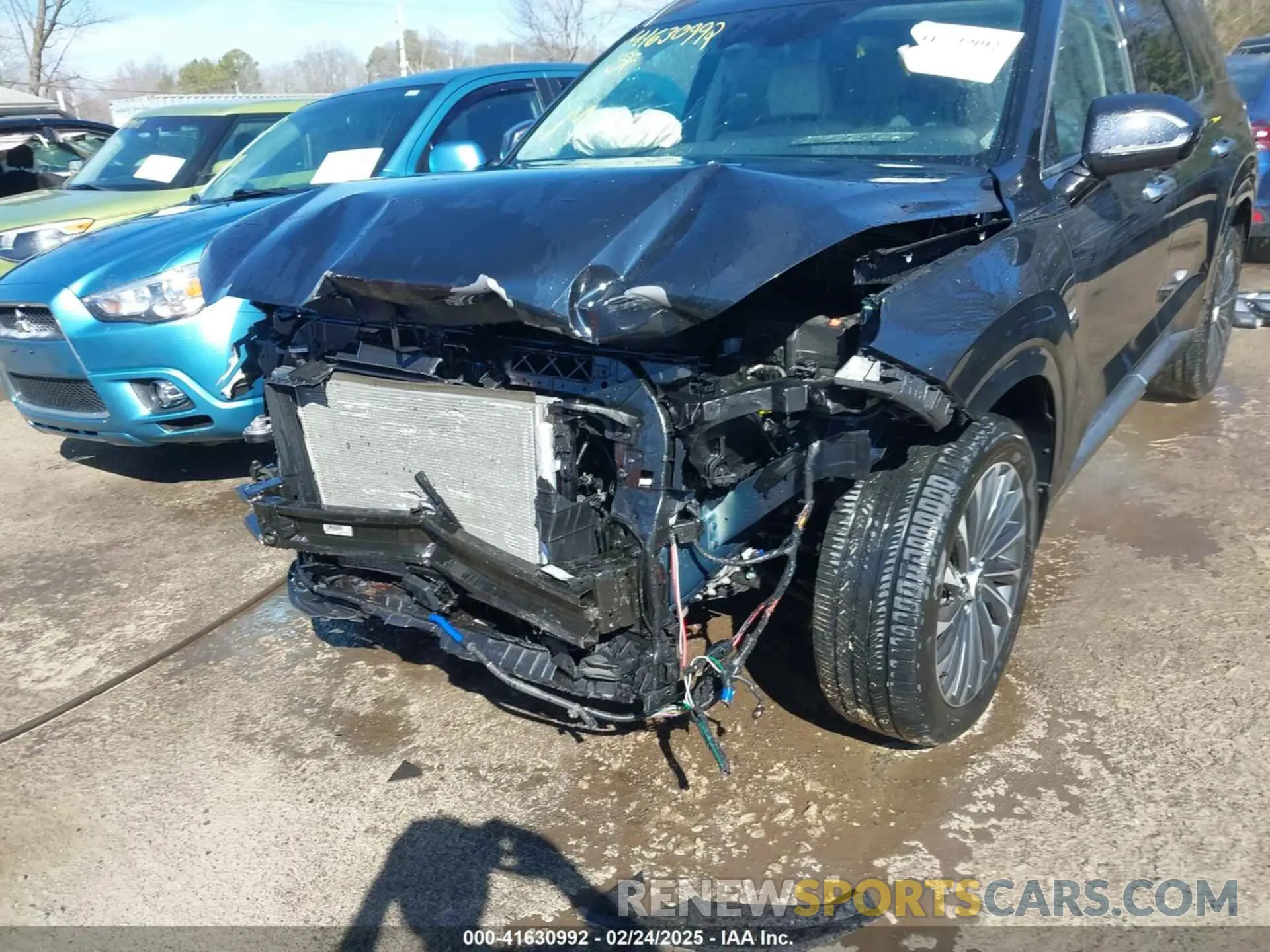 6 Photograph of a damaged car KM8R7DGE3RU656156 HYUNDAI PALISADE 2024