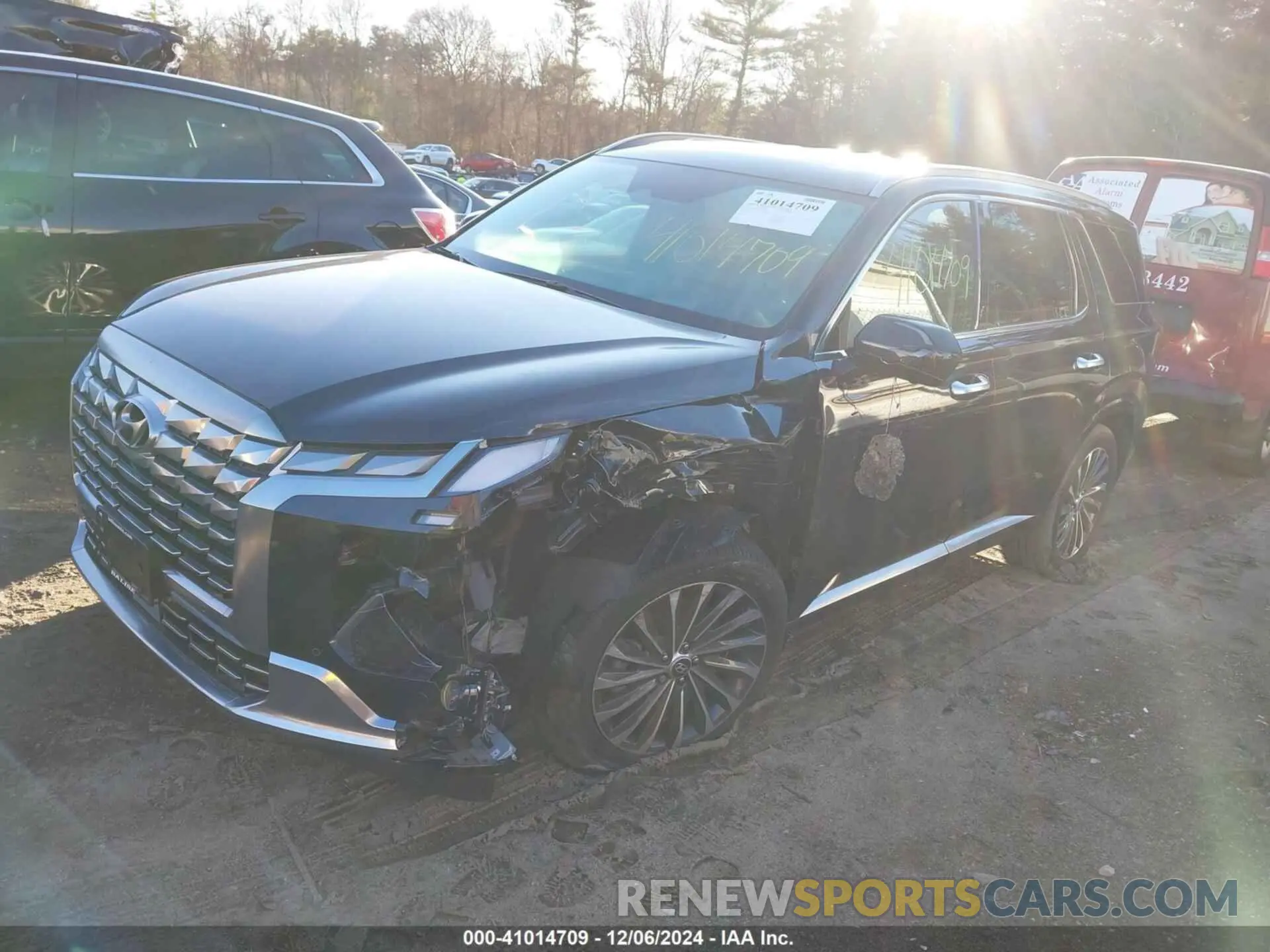 2 Фотография поврежденного автомобиля KM8R7DGE3RU670123 HYUNDAI PALISADE 2024