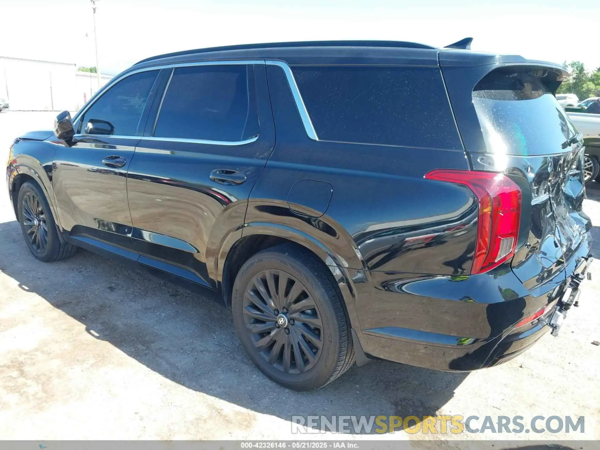 3 Photograph of a damaged car KM8R7DGE3RU693966 HYUNDAI PALISADE 2024