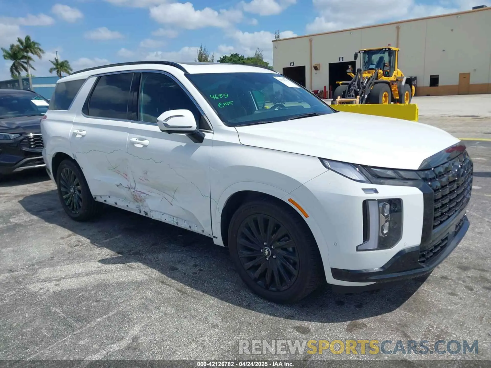 1 Фотография поврежденного автомобиля KM8R7DGE3RU712029 HYUNDAI PALISADE 2024