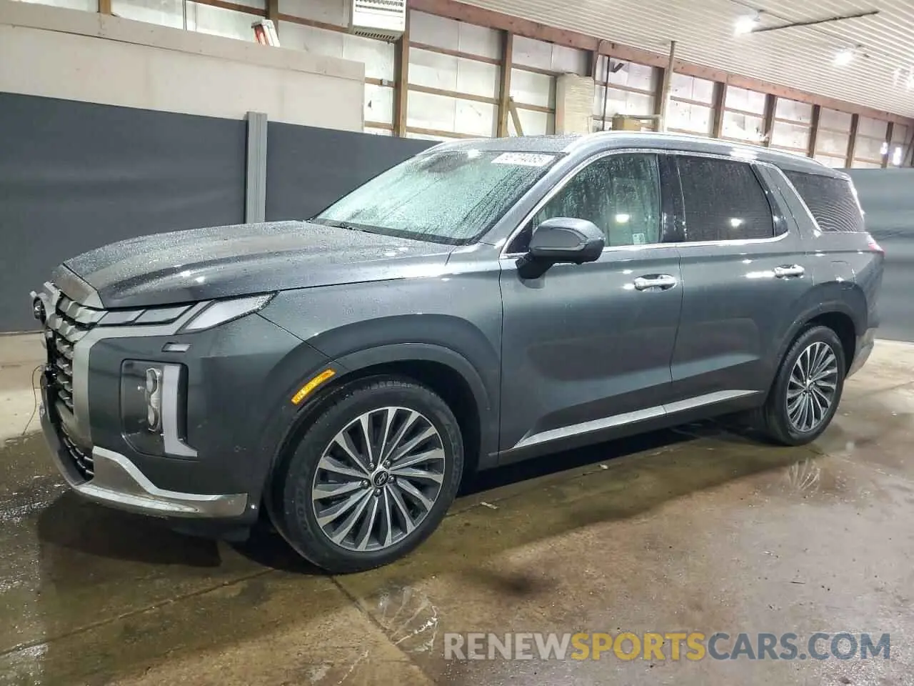 1 Photograph of a damaged car KM8R7DGE3RU720132 HYUNDAI PALISADE 2024