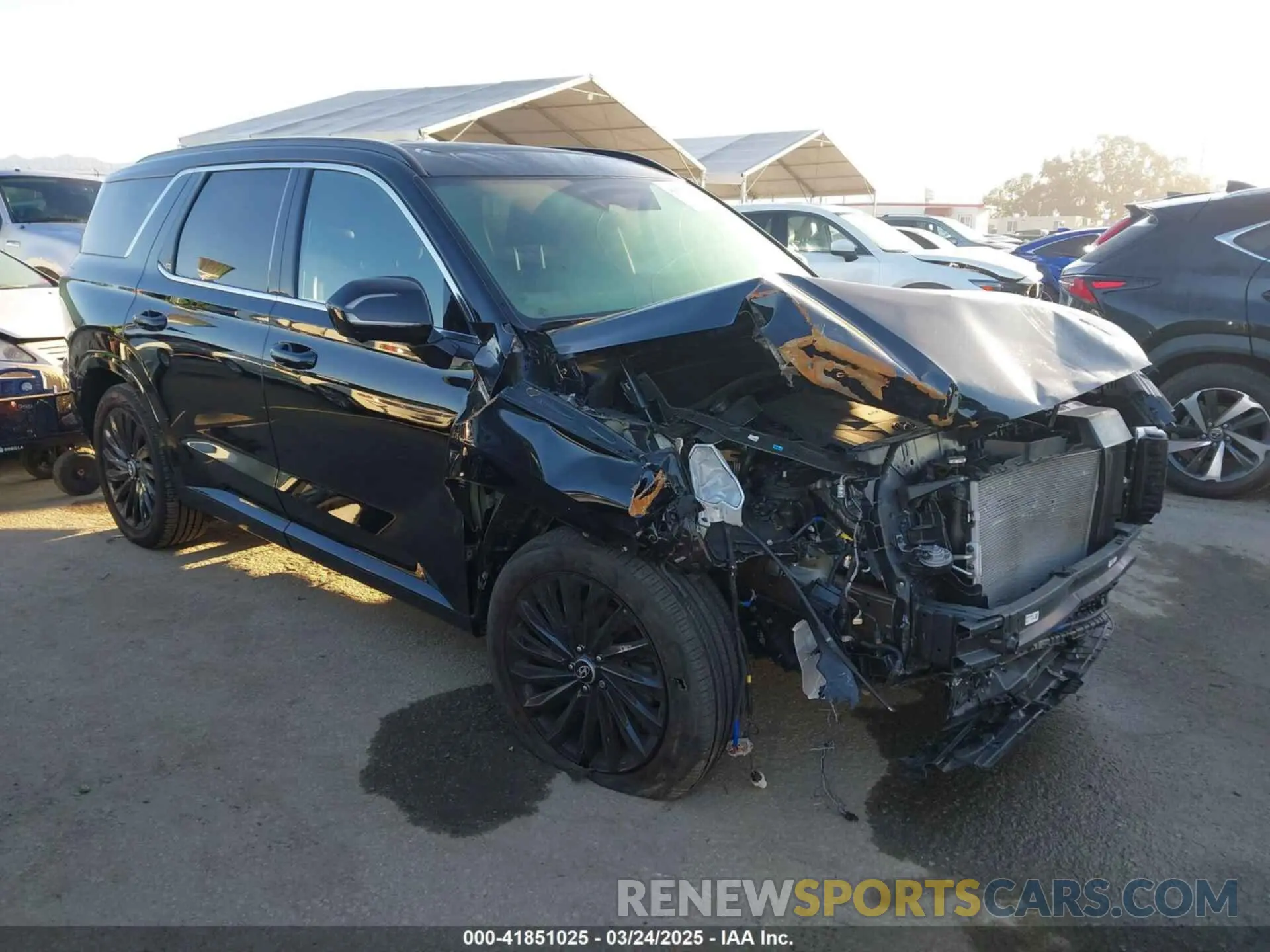 1 Фотография поврежденного автомобиля KM8R7DGE3RU806606 HYUNDAI PALISADE 2024