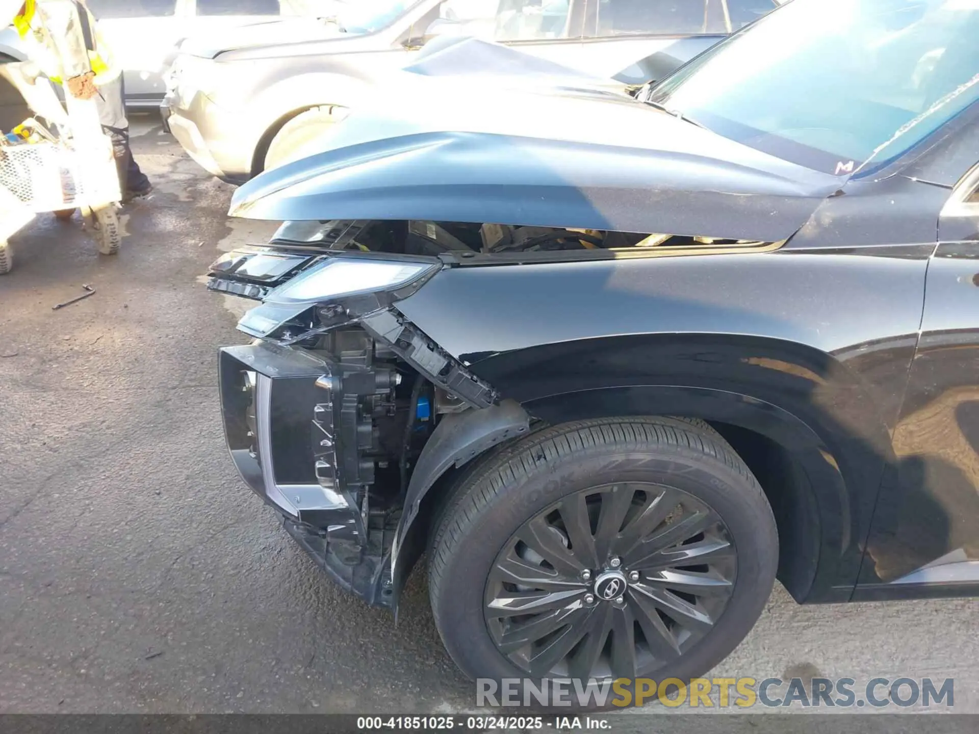 17 Фотография поврежденного автомобиля KM8R7DGE3RU806606 HYUNDAI PALISADE 2024