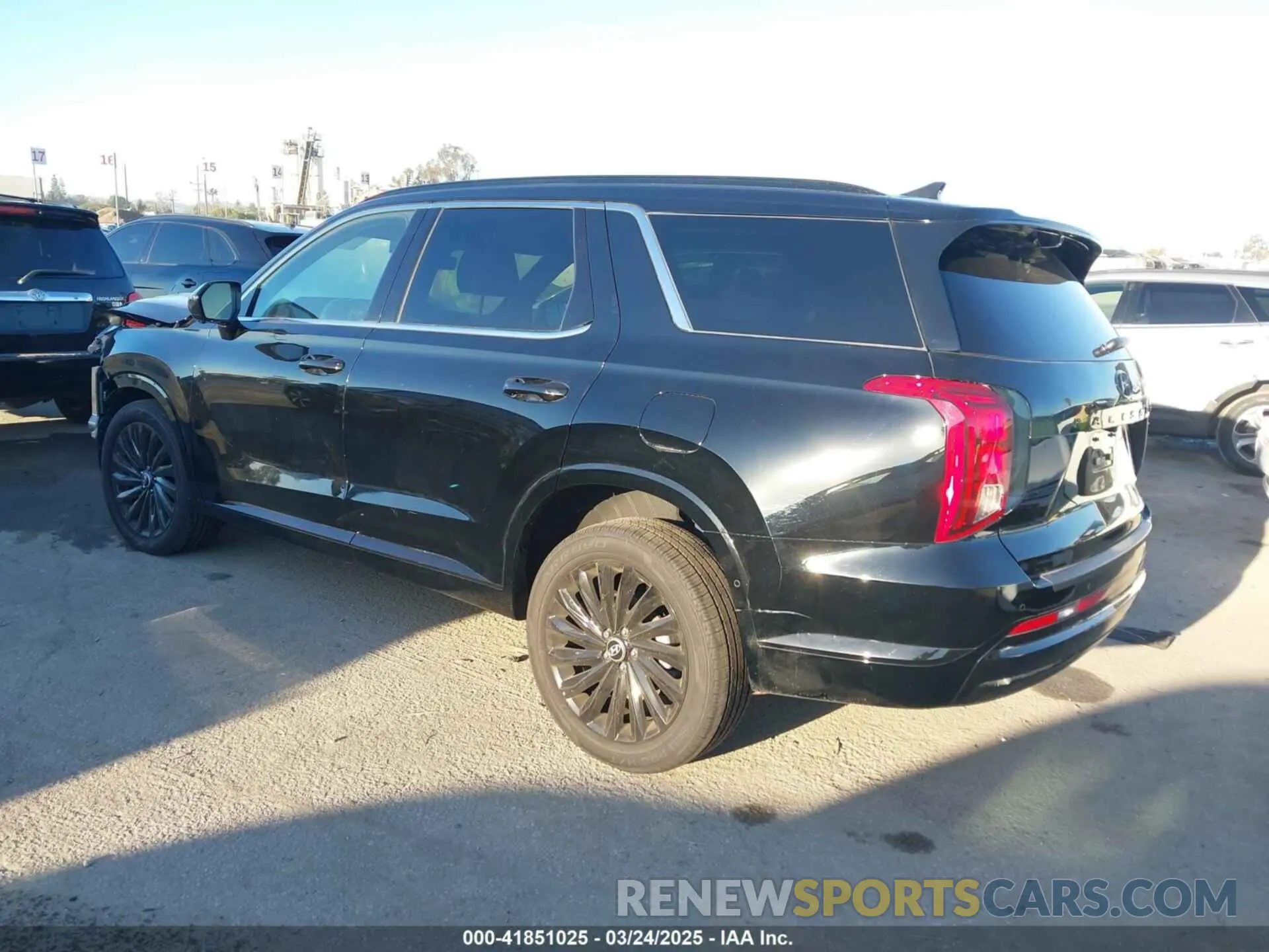 3 Фотография поврежденного автомобиля KM8R7DGE3RU806606 HYUNDAI PALISADE 2024
