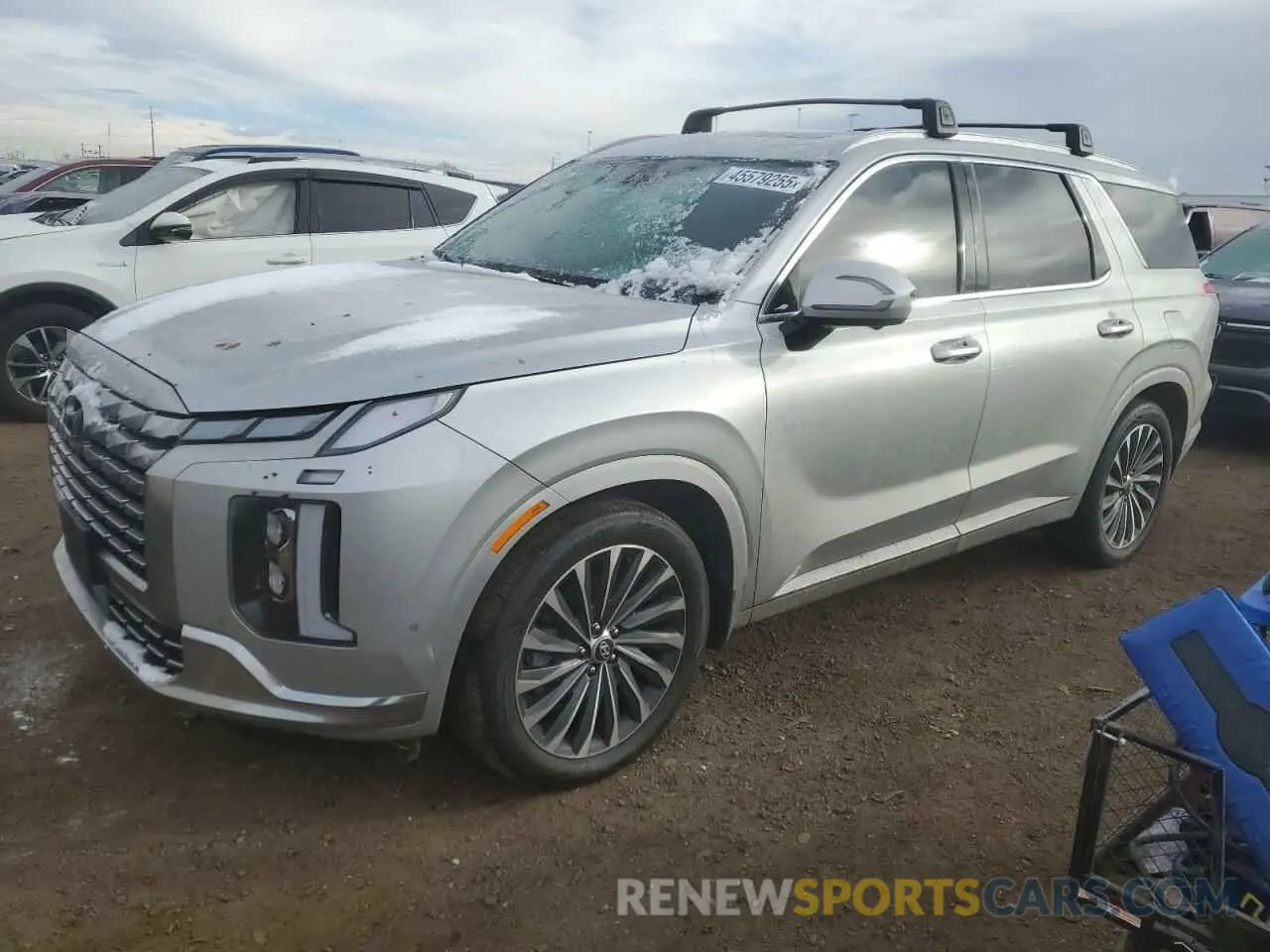 1 Photograph of a damaged car KM8R7DGE4RU667313 HYUNDAI PALISADE 2024