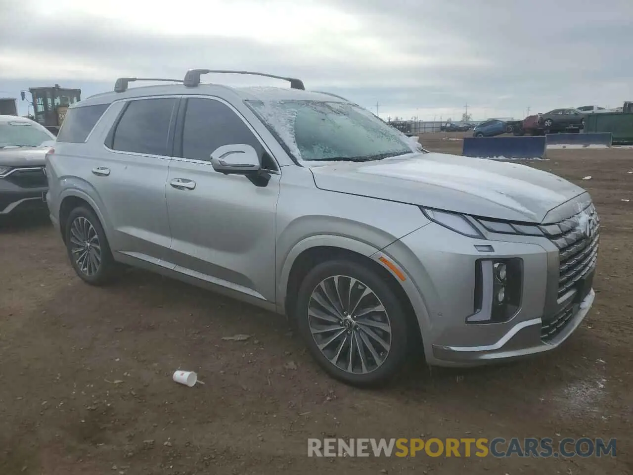 4 Photograph of a damaged car KM8R7DGE4RU667313 HYUNDAI PALISADE 2024