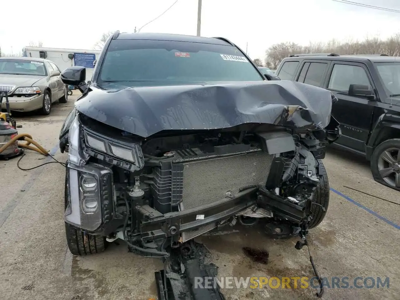 5 Фотография поврежденного автомобиля KM8R7DGE4RU688467 HYUNDAI PALISADE 2024
