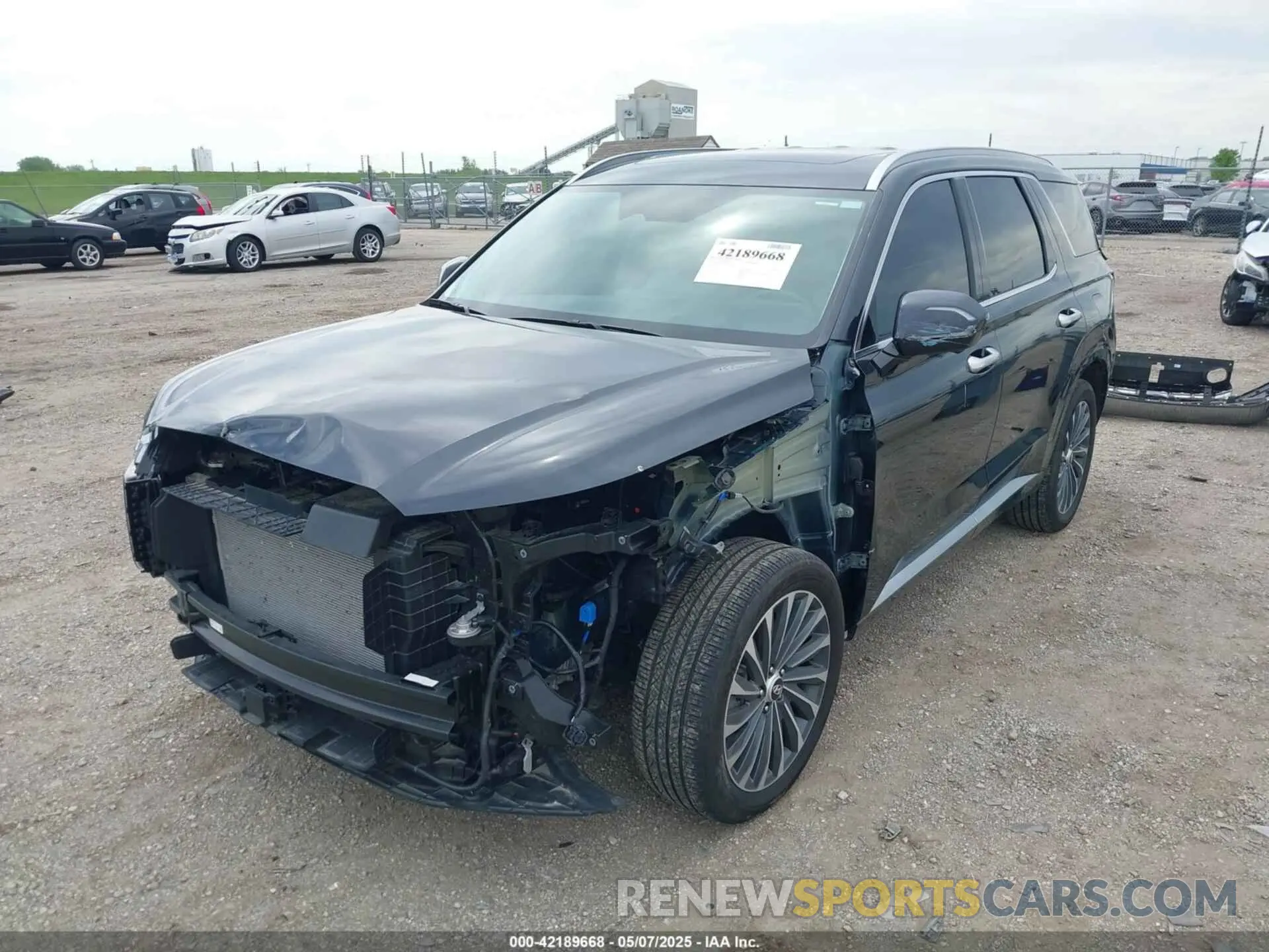 2 Фотография поврежденного автомобиля KM8R7DGE4RU786205 HYUNDAI PALISADE 2024