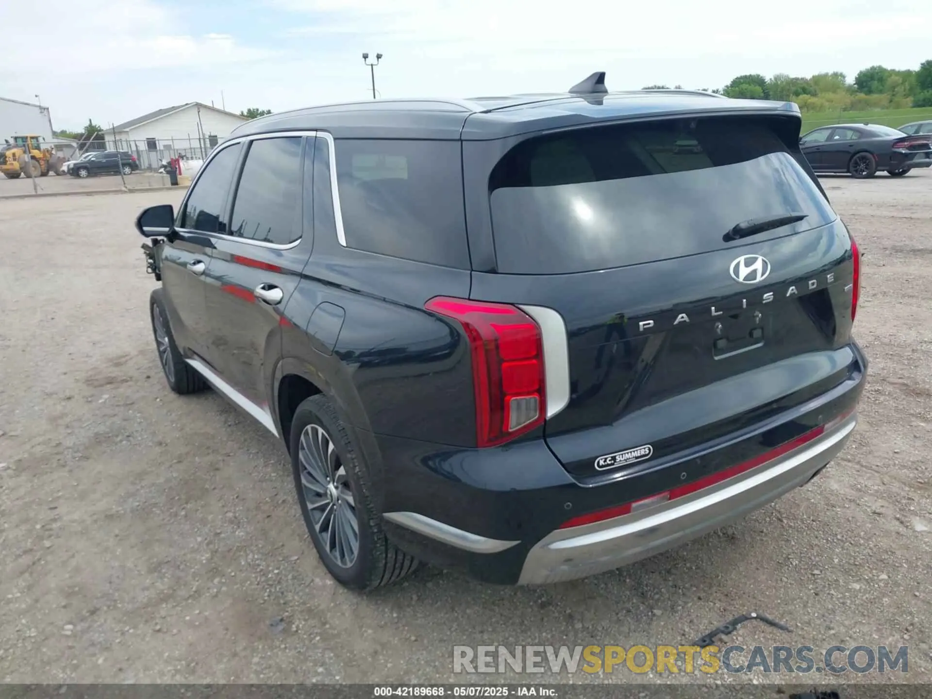 3 Фотография поврежденного автомобиля KM8R7DGE4RU786205 HYUNDAI PALISADE 2024