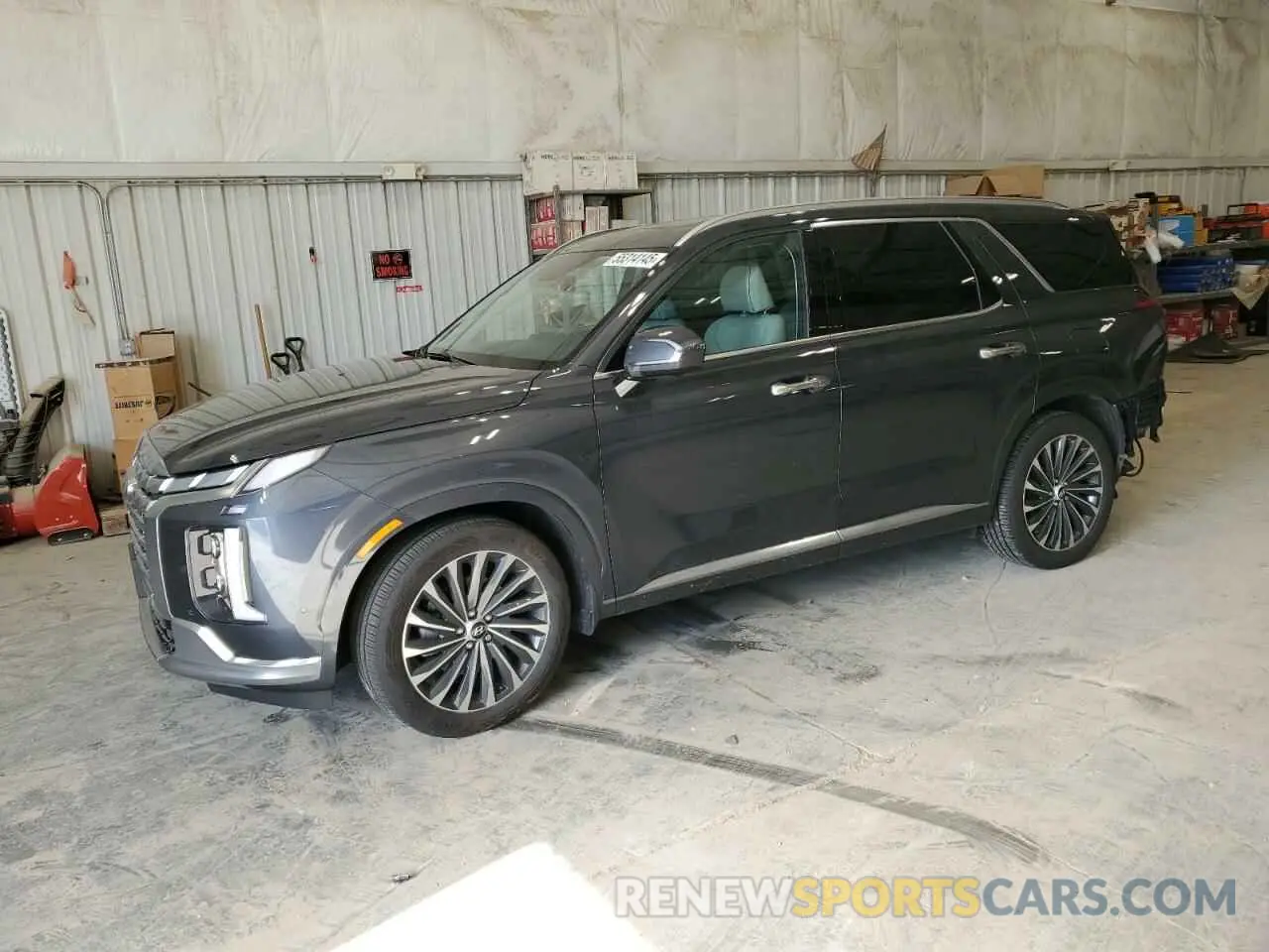 1 Photograph of a damaged car KM8R7DGE5RU673329 HYUNDAI PALISADE 2024