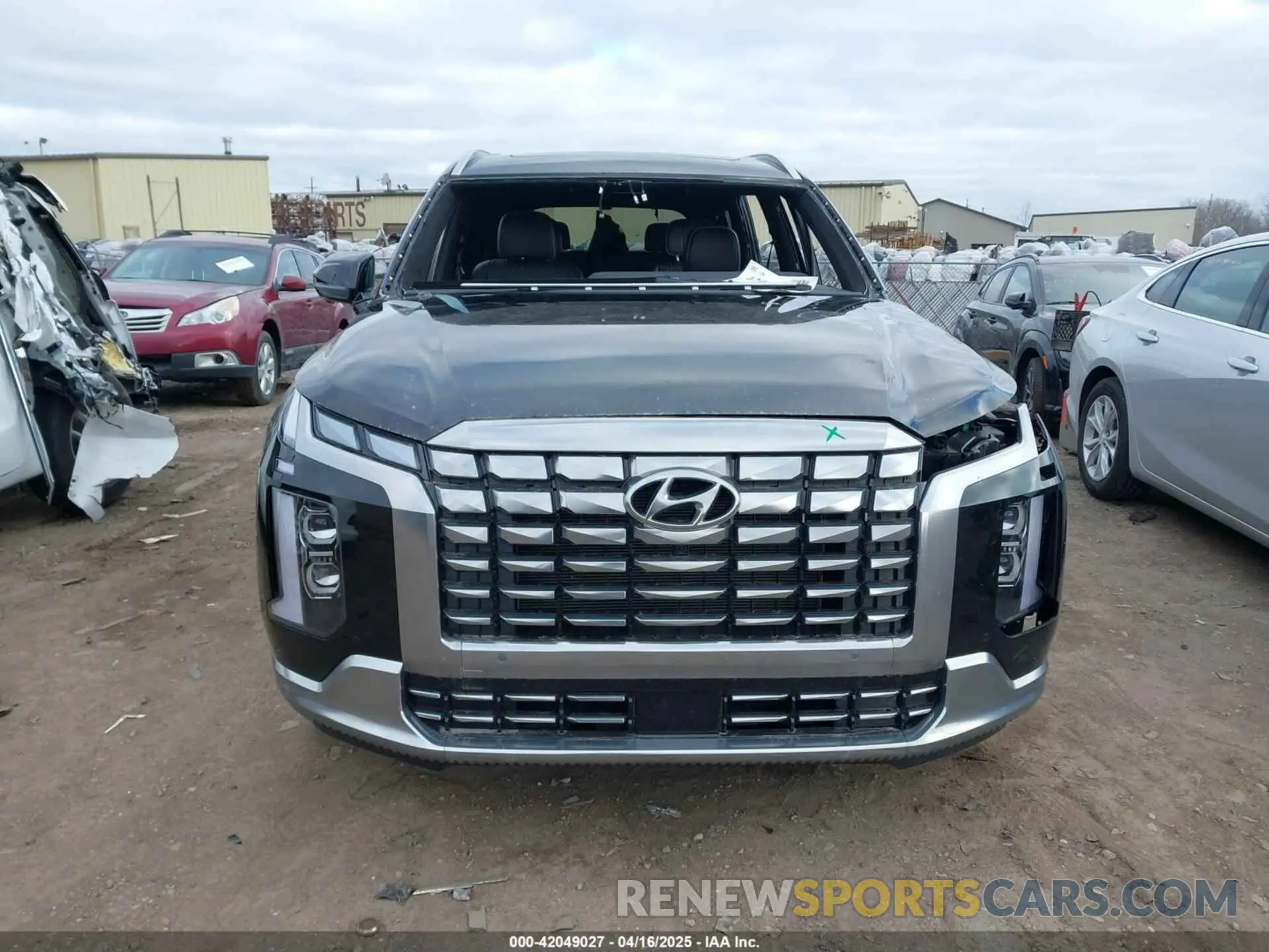 13 Photograph of a damaged car KM8R7DGE5RU679888 HYUNDAI PALISADE 2024