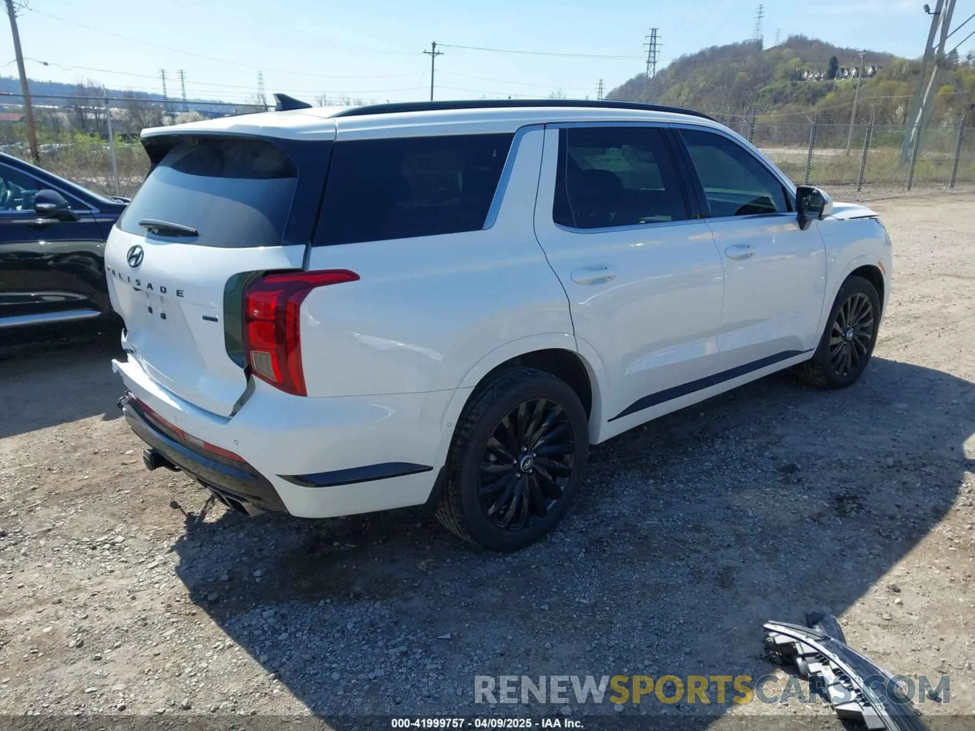 4 Фотография поврежденного автомобиля KM8R7DGE5RU749552 HYUNDAI PALISADE 2024