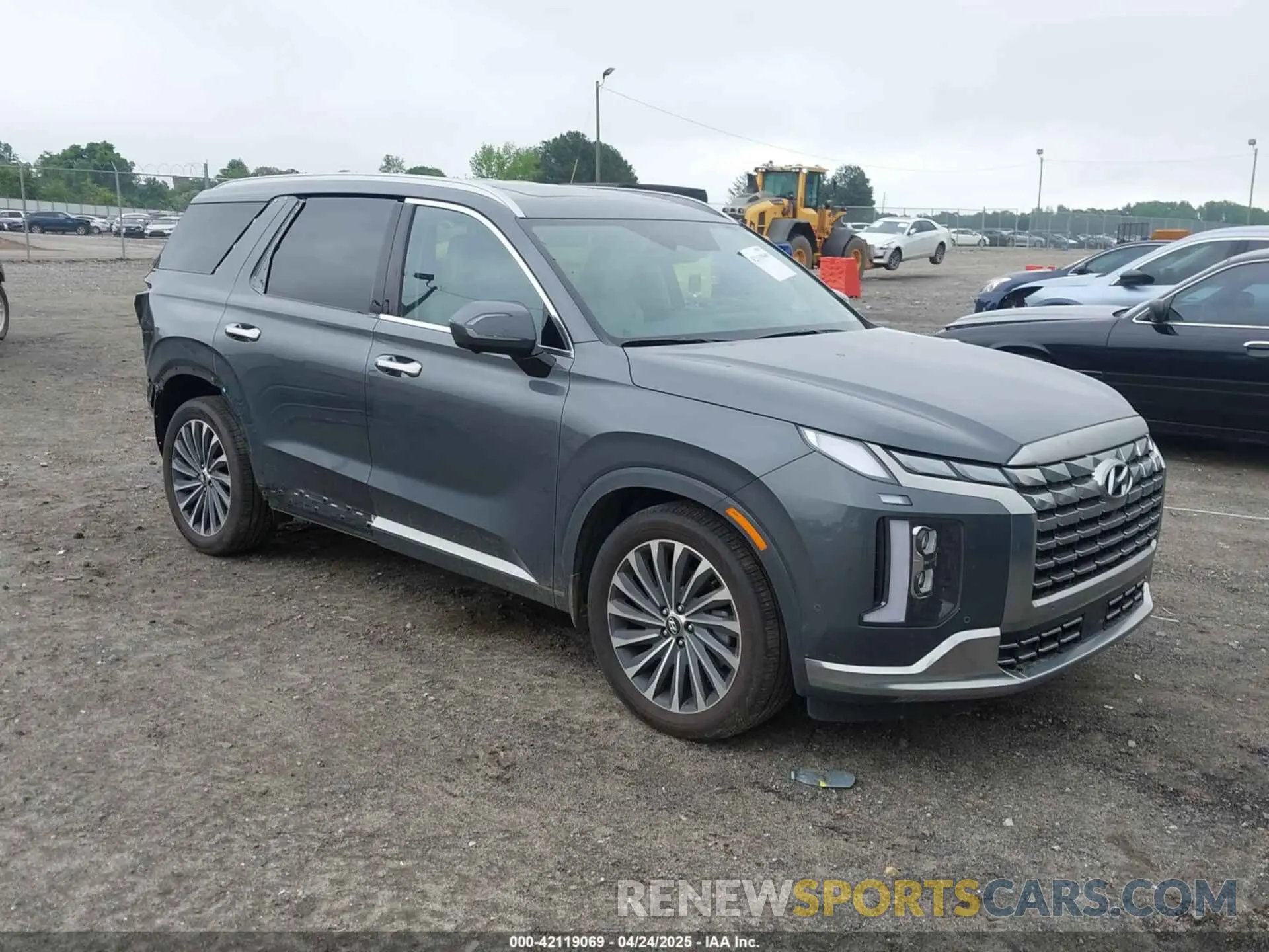 1 Photograph of a damaged car KM8R7DGE5RU806672 HYUNDAI PALISADE 2024