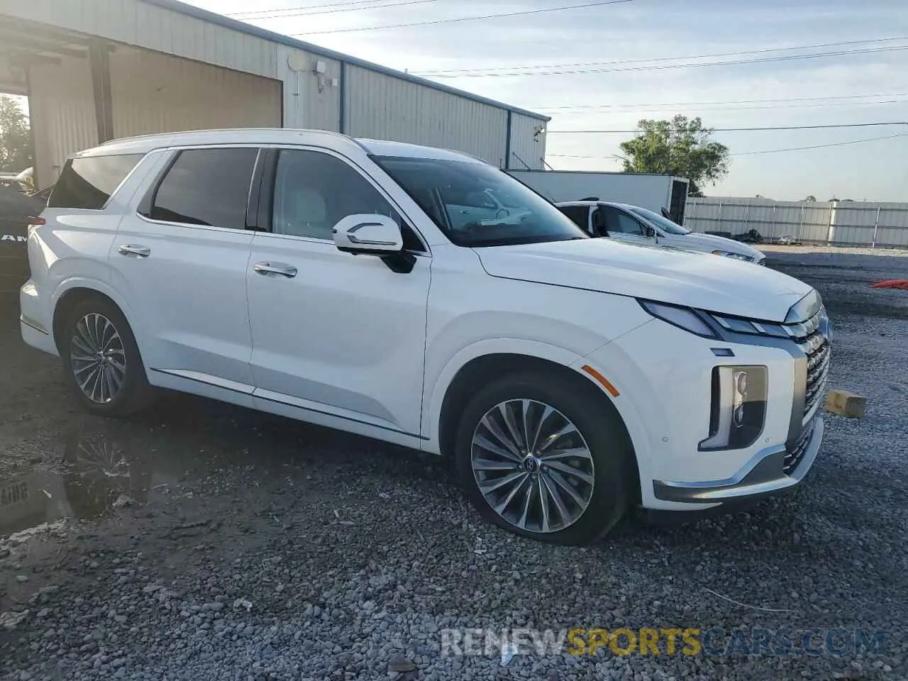 4 Фотография поврежденного автомобиля KM8R7DGE6RU715328 HYUNDAI PALISADE 2024