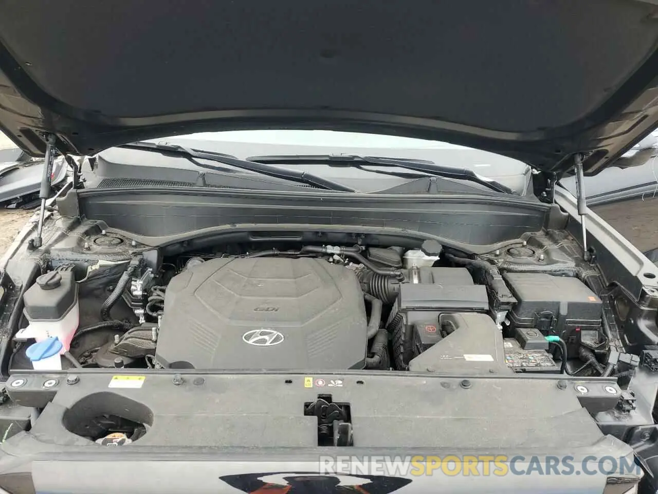 12 Фотография поврежденного автомобиля KM8R7DGE6RU716950 HYUNDAI PALISADE 2024