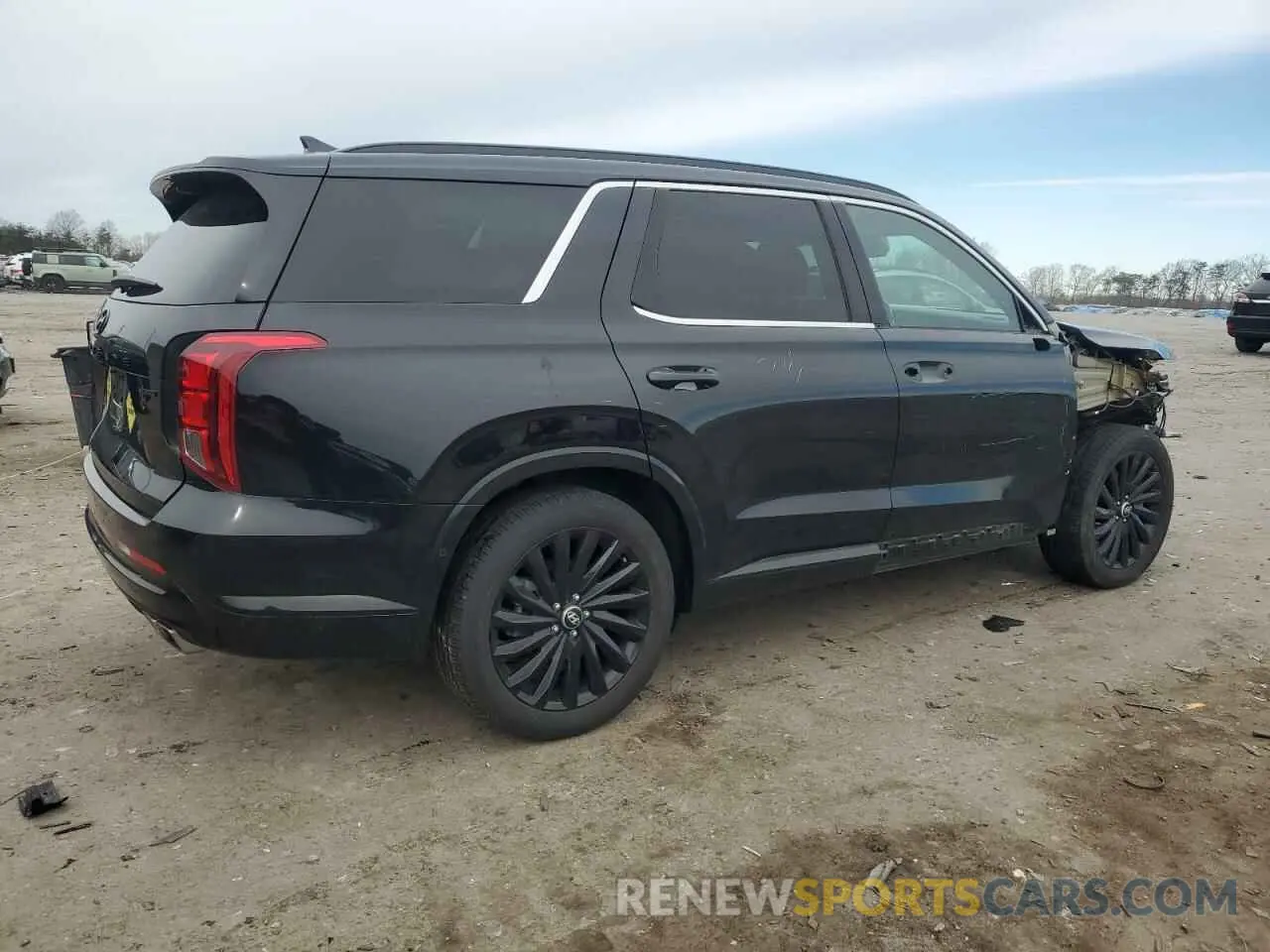 3 Фотография поврежденного автомобиля KM8R7DGE6RU716950 HYUNDAI PALISADE 2024