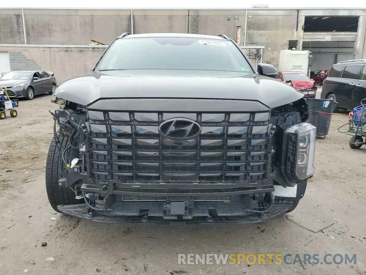 5 Фотография поврежденного автомобиля KM8R7DGE6RU716950 HYUNDAI PALISADE 2024
