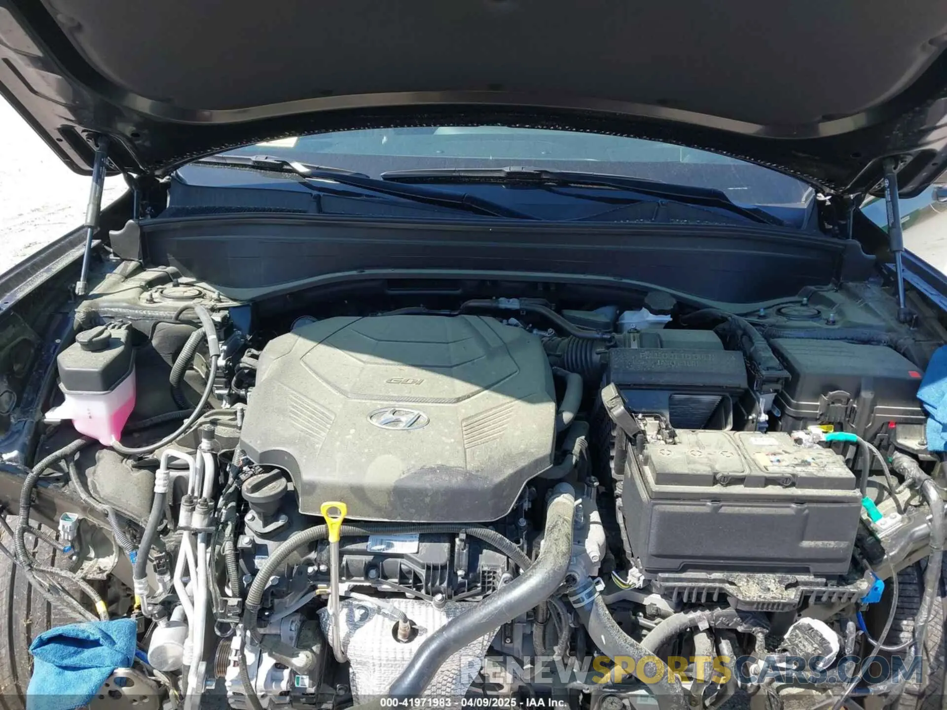 10 Photograph of a damaged car KM8R7DGE6RU725406 HYUNDAI PALISADE 2024
