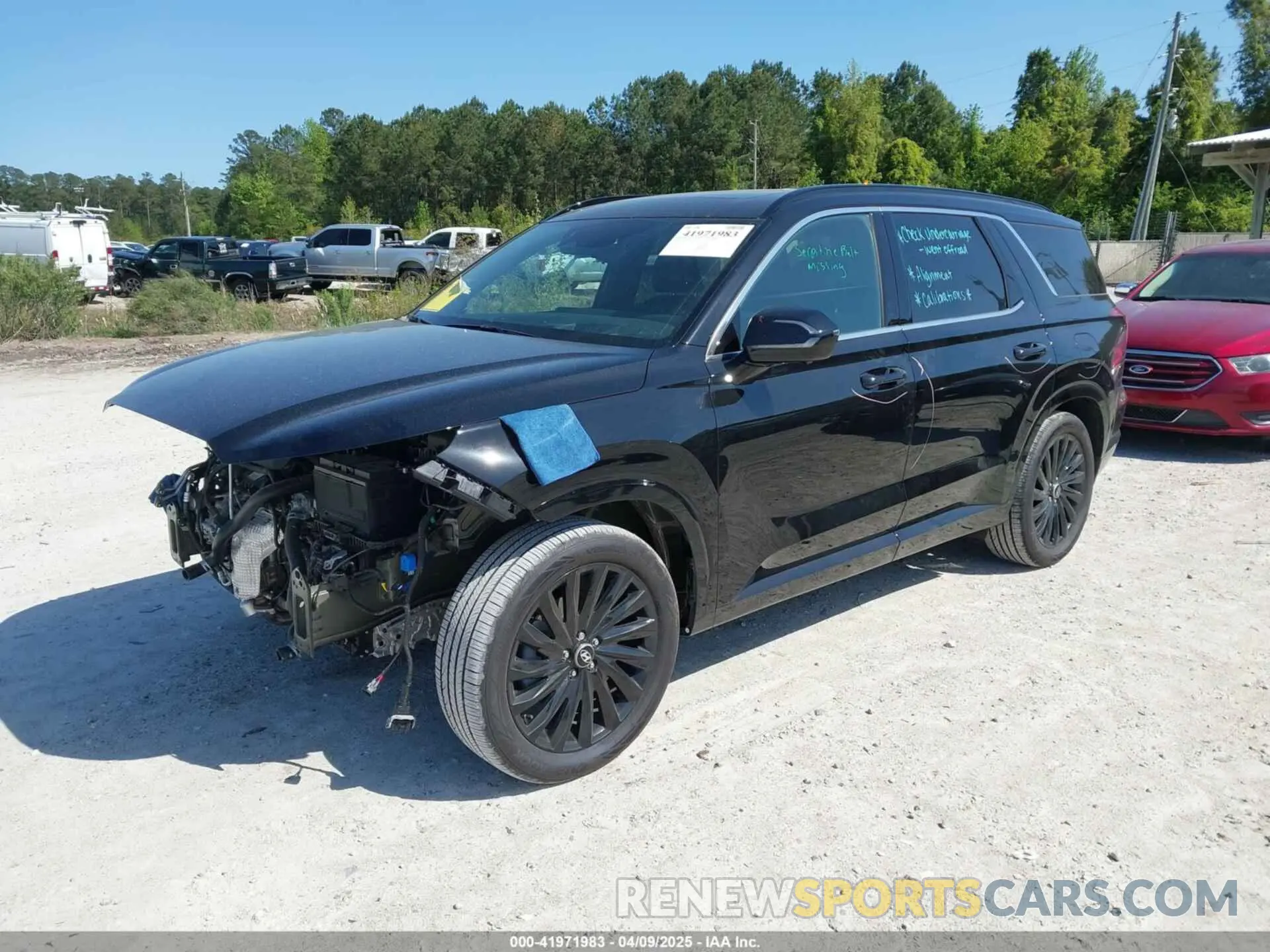 2 Photograph of a damaged car KM8R7DGE6RU725406 HYUNDAI PALISADE 2024