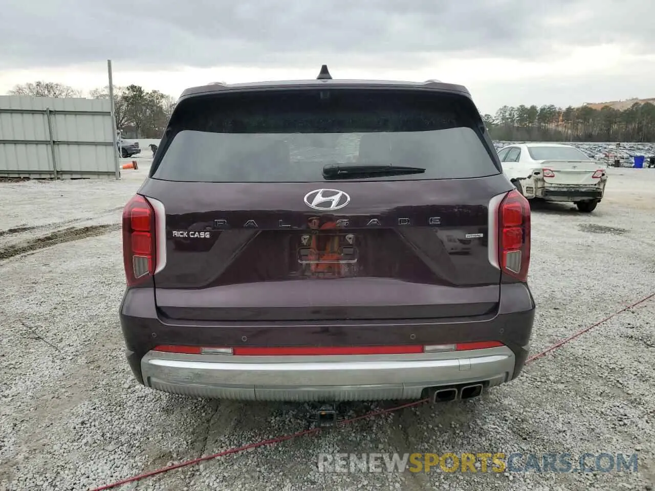 6 Photograph of a damaged car KM8R7DGE7RU654586 HYUNDAI PALISADE 2024