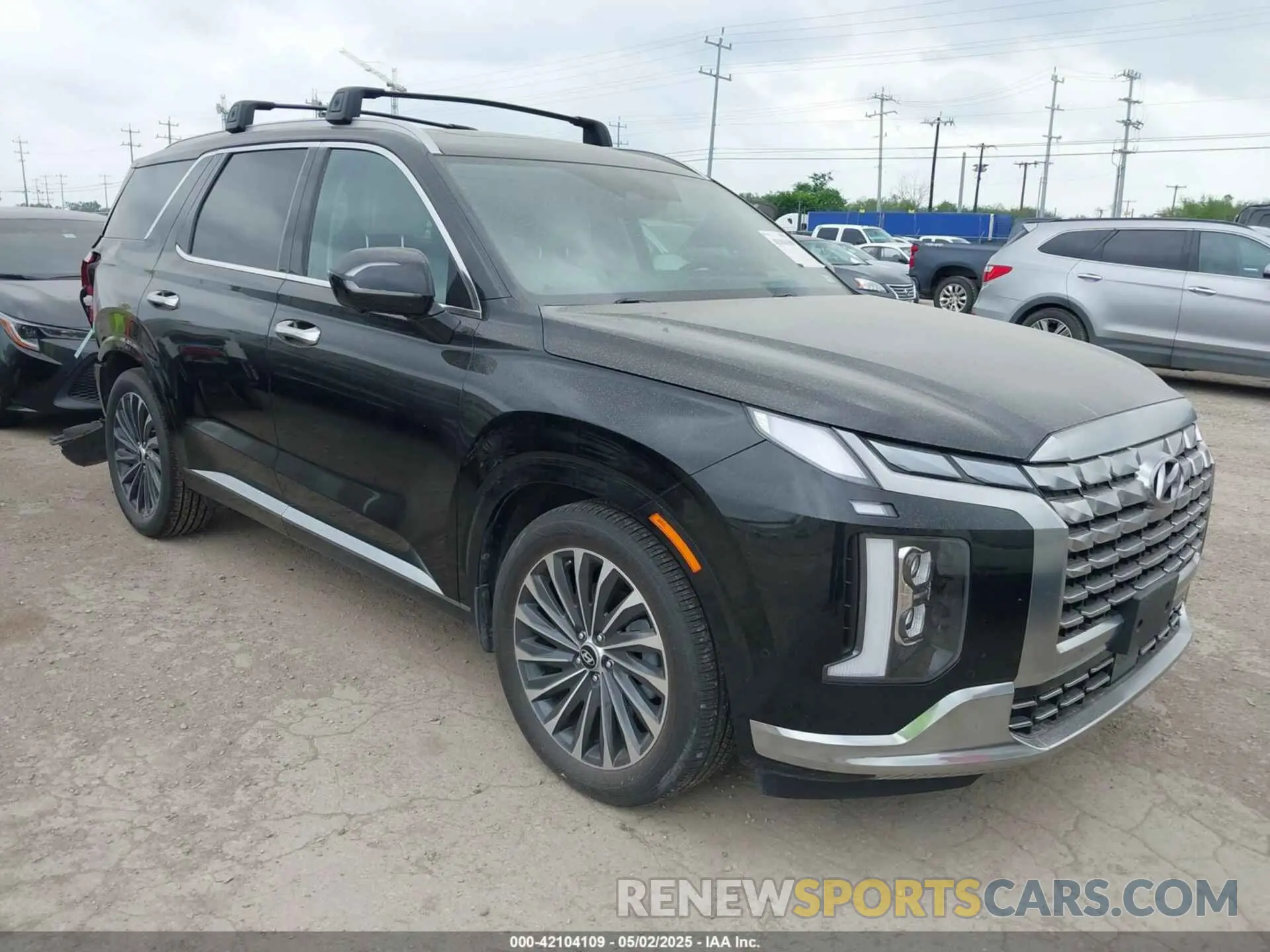 1 Фотография поврежденного автомобиля KM8R7DGE7RU687572 HYUNDAI PALISADE 2024