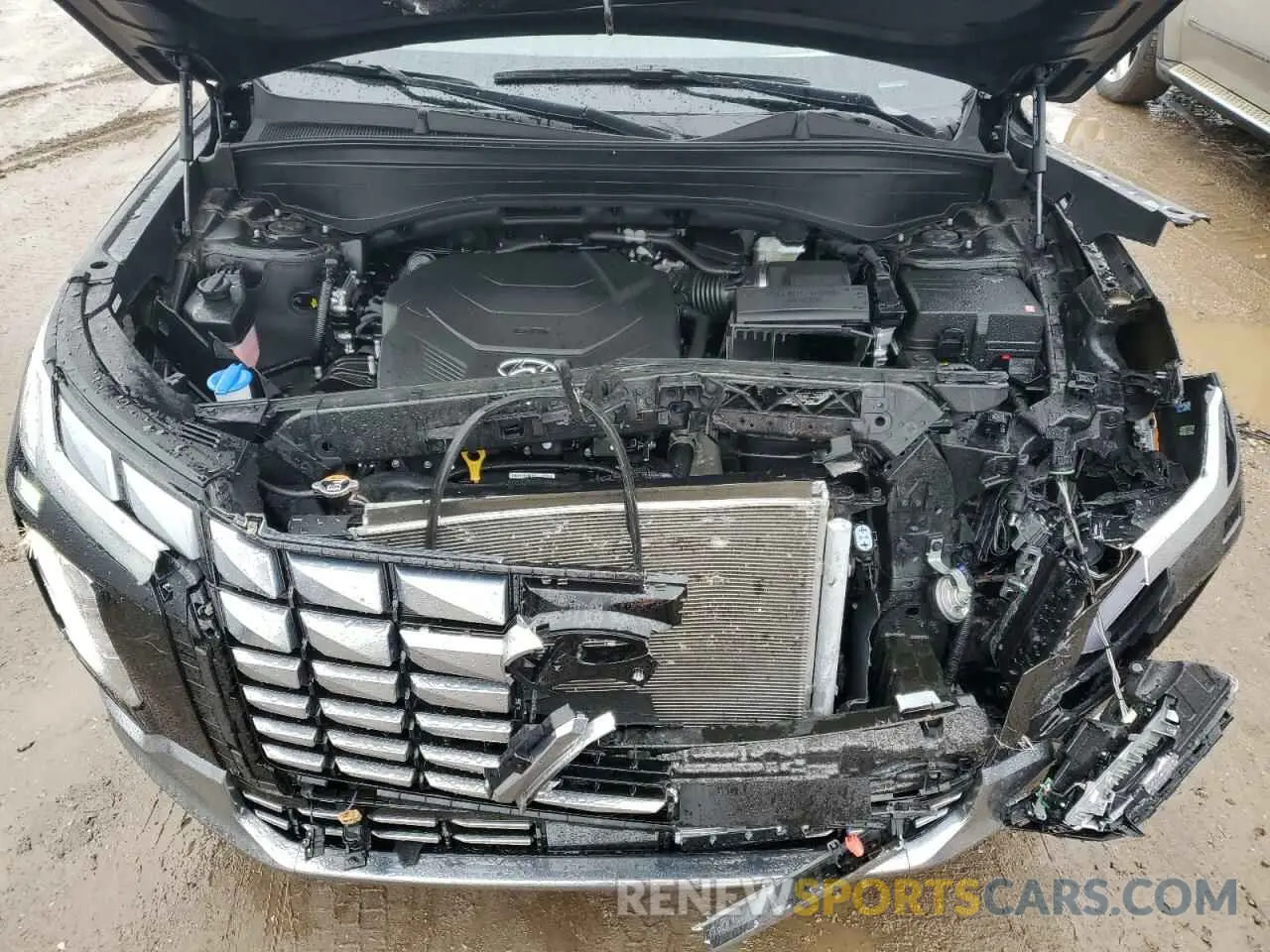 12 Photograph of a damaged car KM8R7DGE7RU703219 HYUNDAI PALISADE 2024