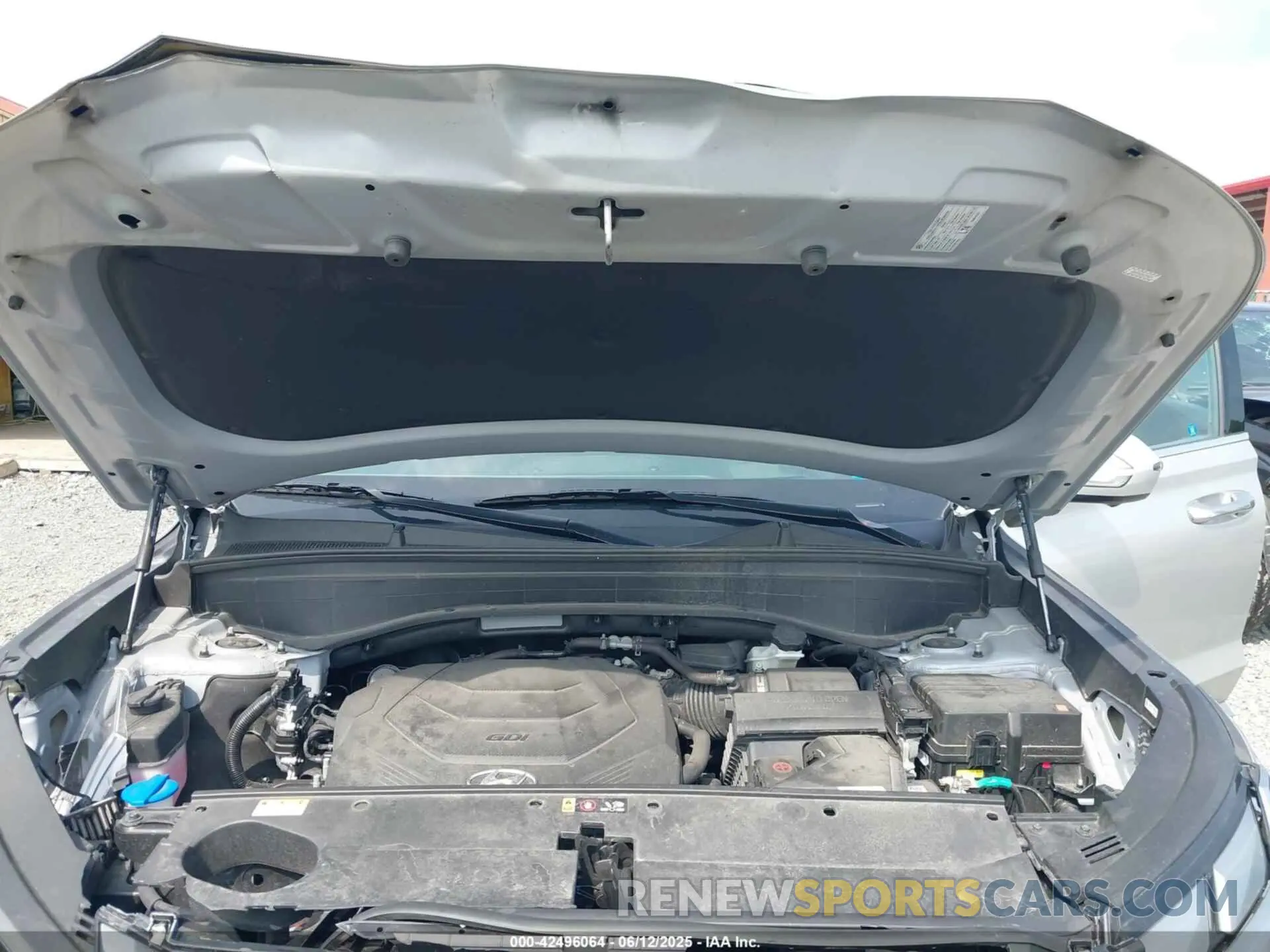 10 Photograph of a damaged car KM8R7DGE8RU709174 HYUNDAI PALISADE 2024