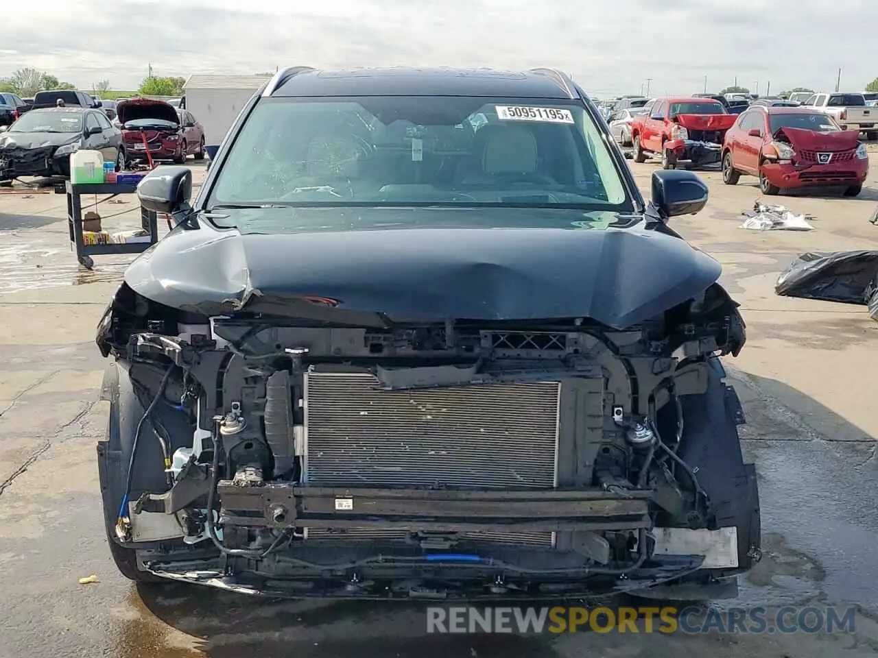 5 Photograph of a damaged car KM8R7DGE8RU722149 HYUNDAI PALISADE 2024