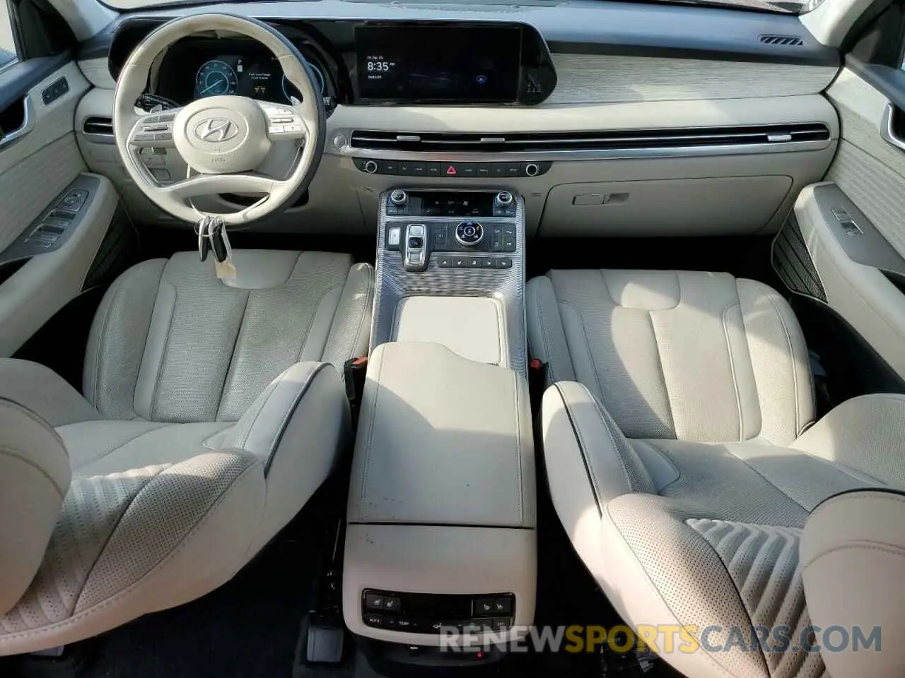 8 Photograph of a damaged car KM8R7DGE9RU701715 HYUNDAI PALISADE 2024