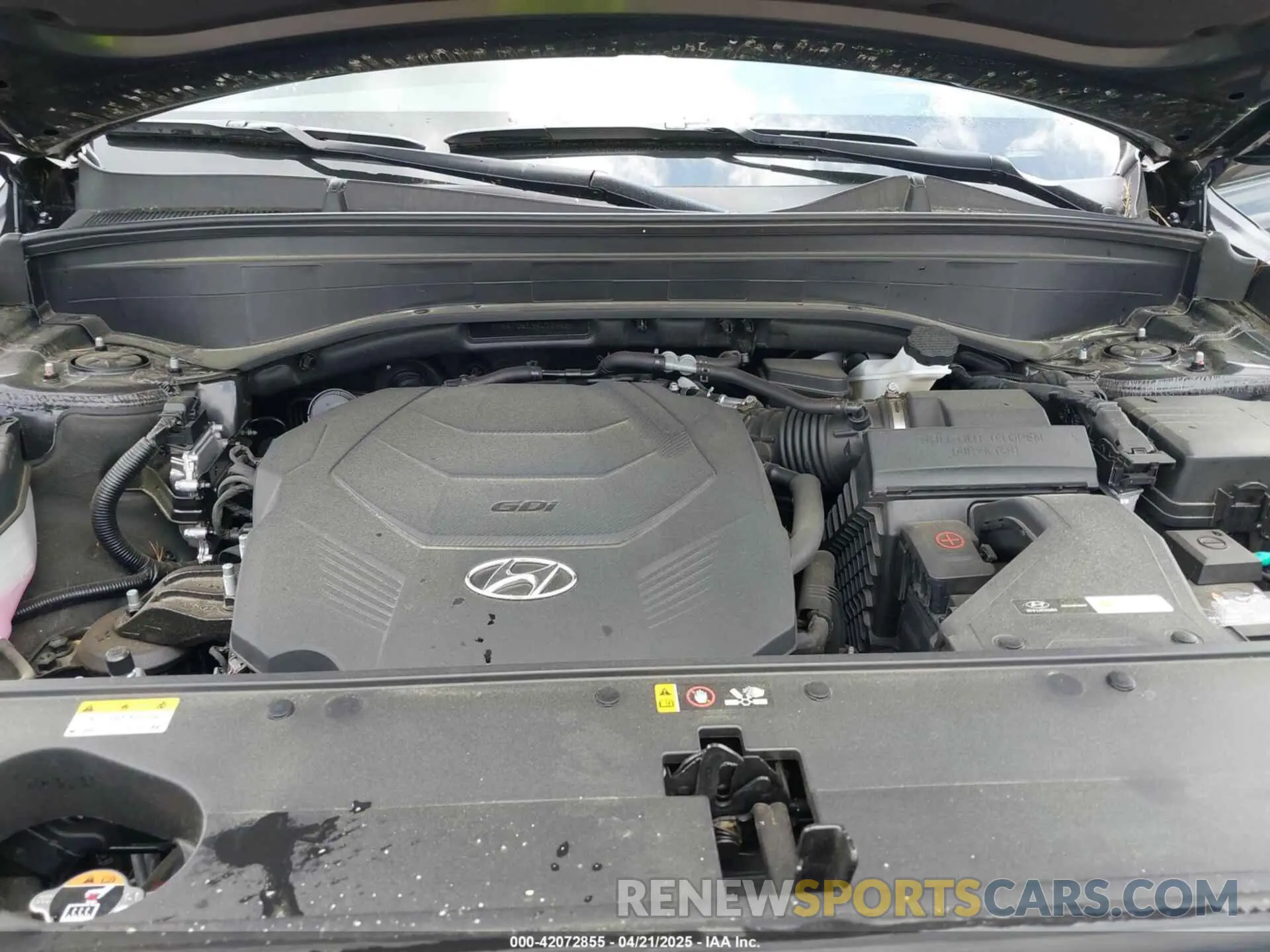 10 Photograph of a damaged car KM8R7DGE9RU739025 HYUNDAI PALISADE 2024