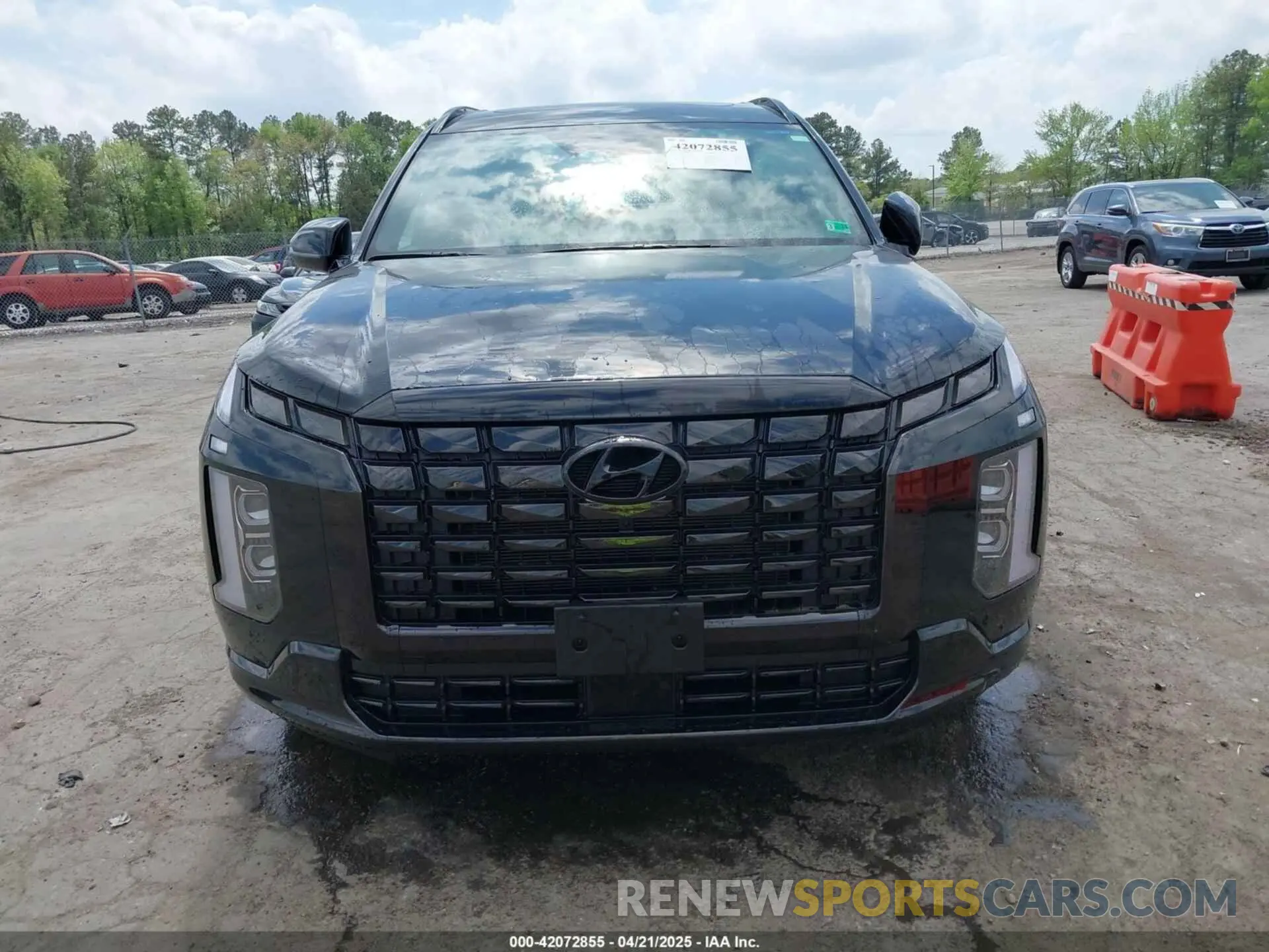 12 Photograph of a damaged car KM8R7DGE9RU739025 HYUNDAI PALISADE 2024