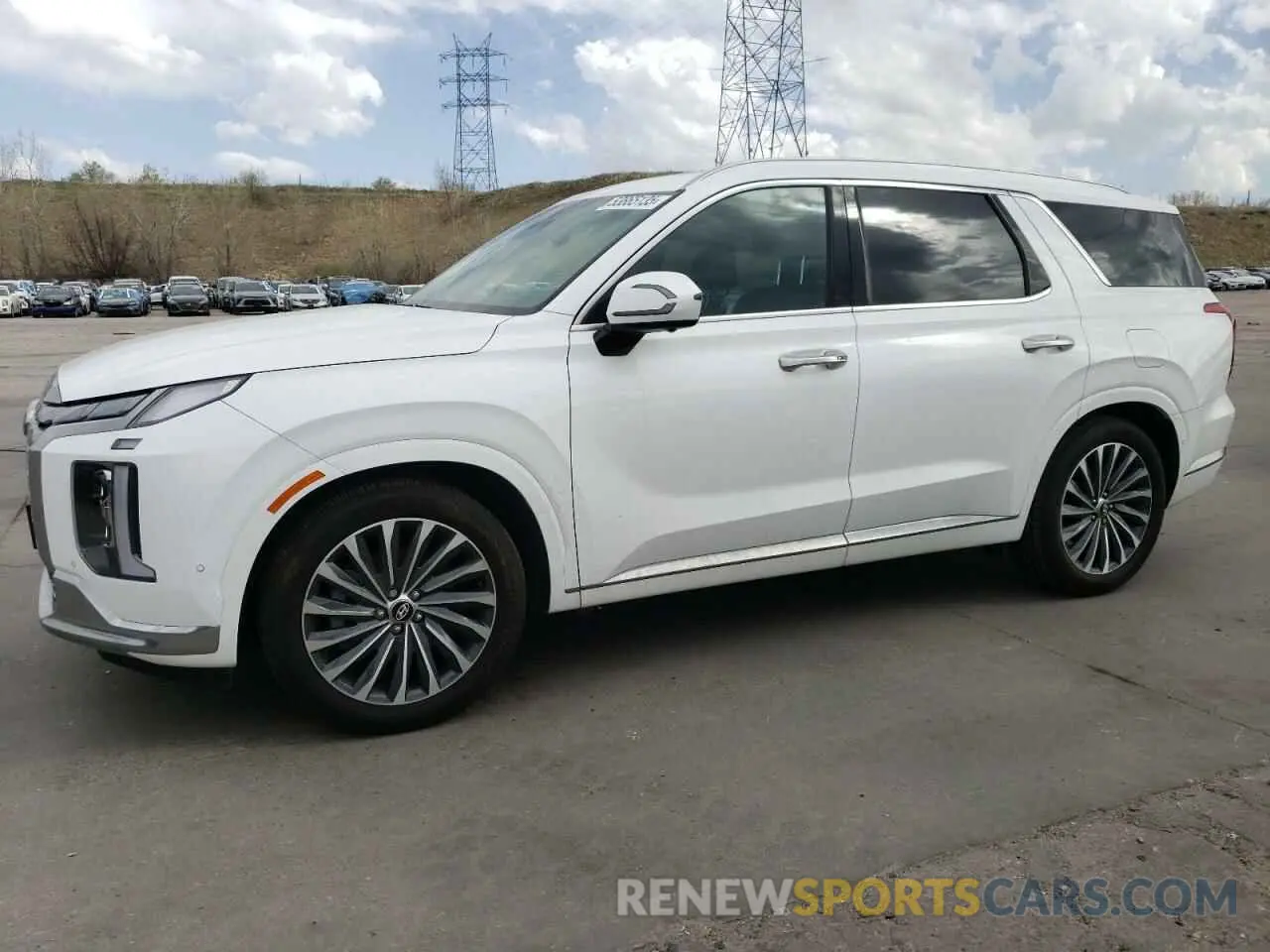 1 Photograph of a damaged car KM8R7DGE9RU753684 HYUNDAI PALISADE 2024