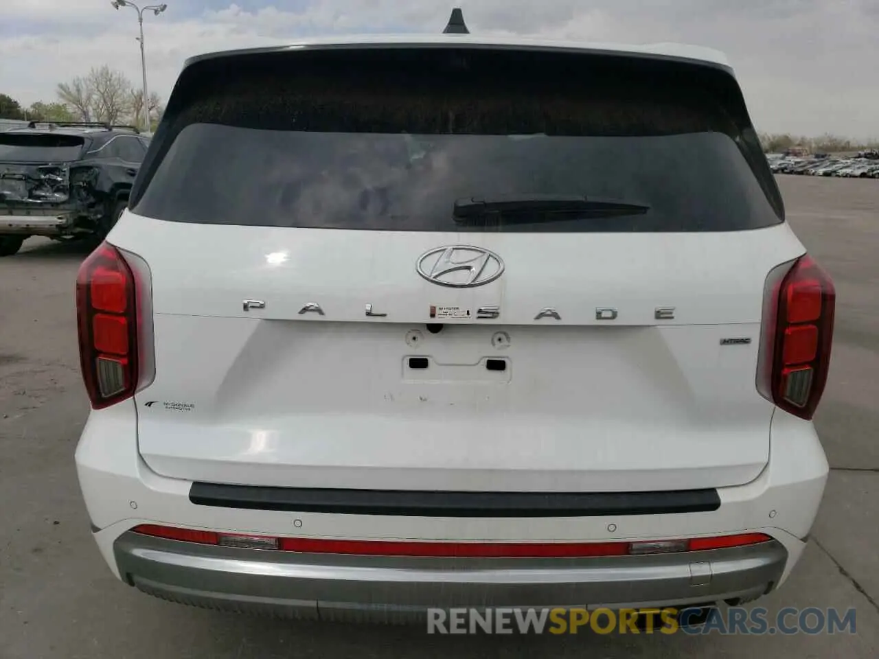 6 Photograph of a damaged car KM8R7DGE9RU753684 HYUNDAI PALISADE 2024